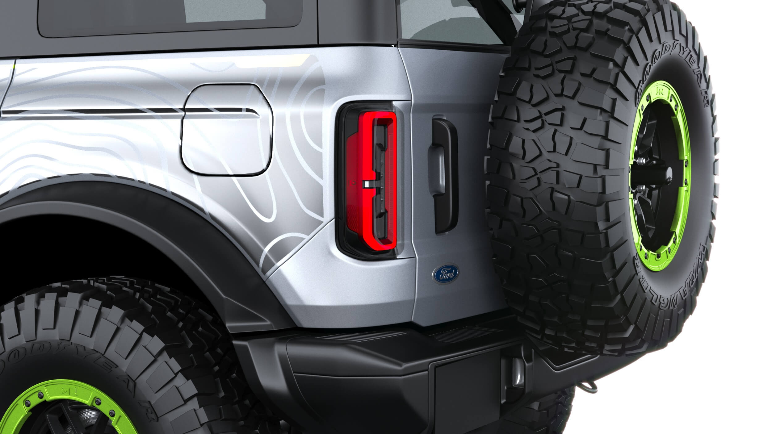 Ford Bronco RTR 2027 3D Model