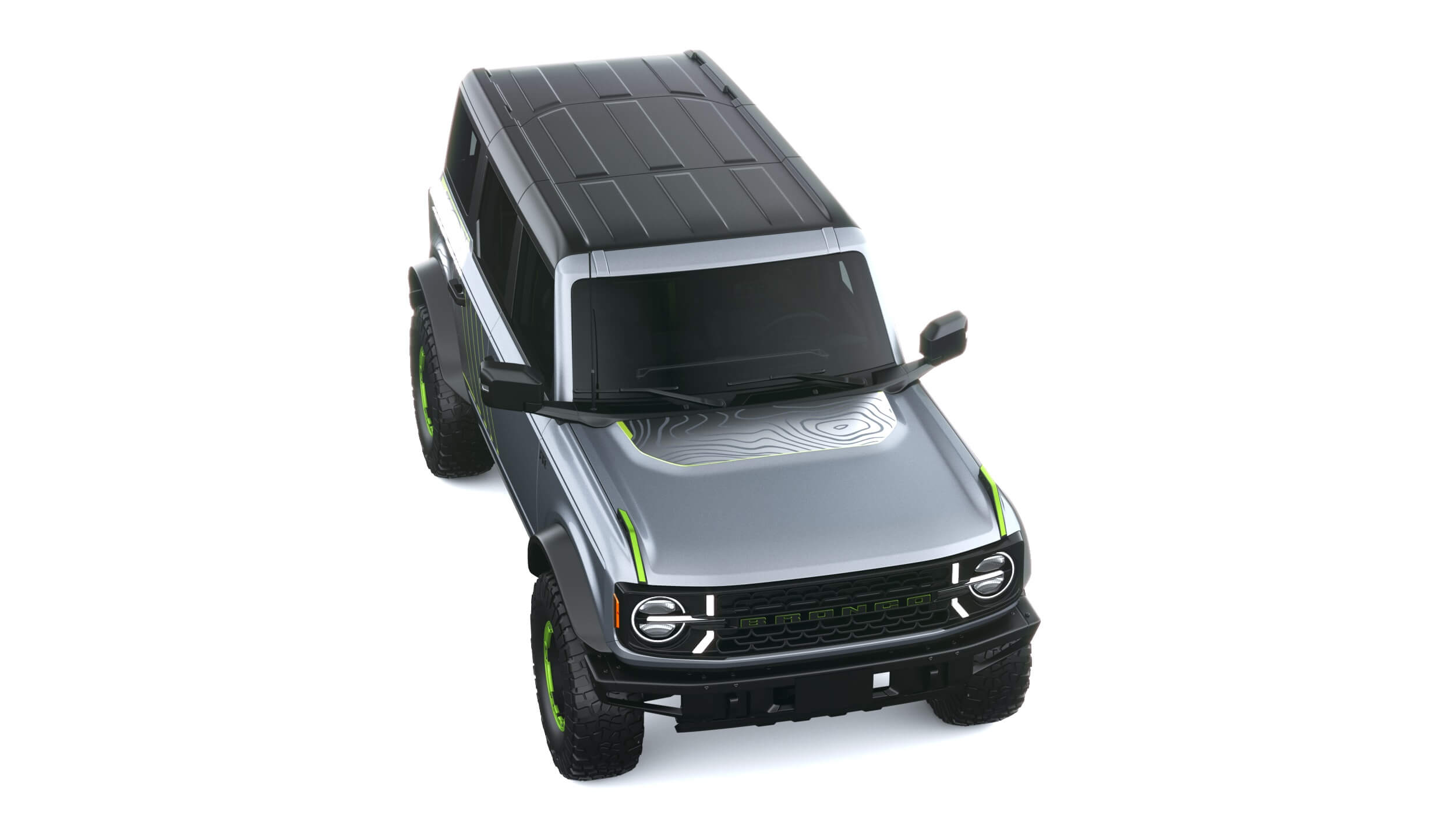 Ford Bronco RTR 2027 3D Model