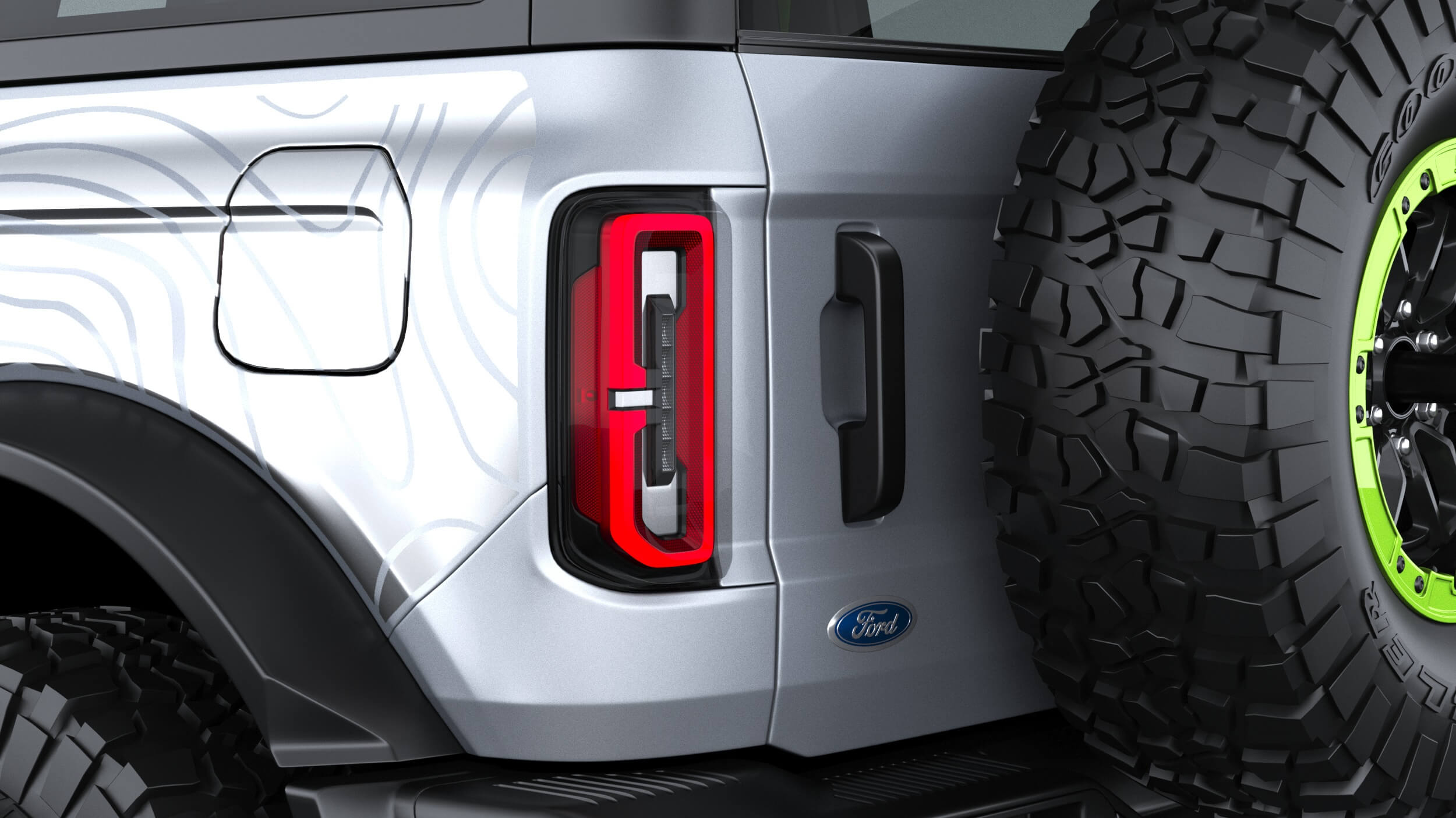 Ford Bronco RTR 2027 3D Model