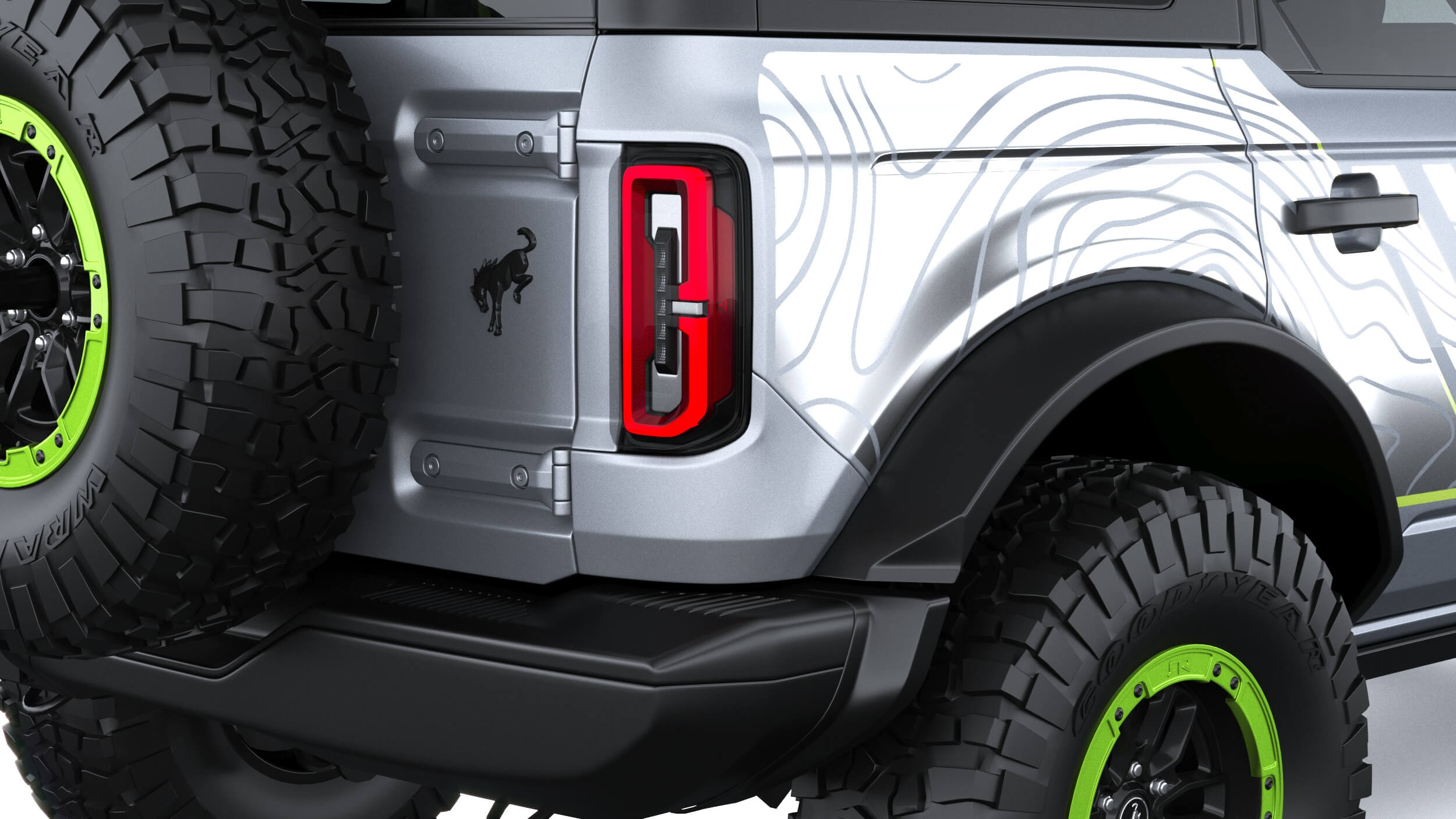 Ford Bronco RTR 2027 3D Model