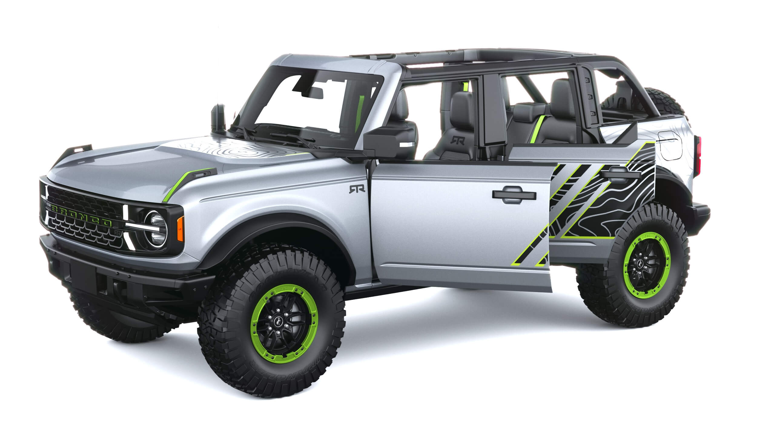 Ford Bronco RTR 2027 3D Model