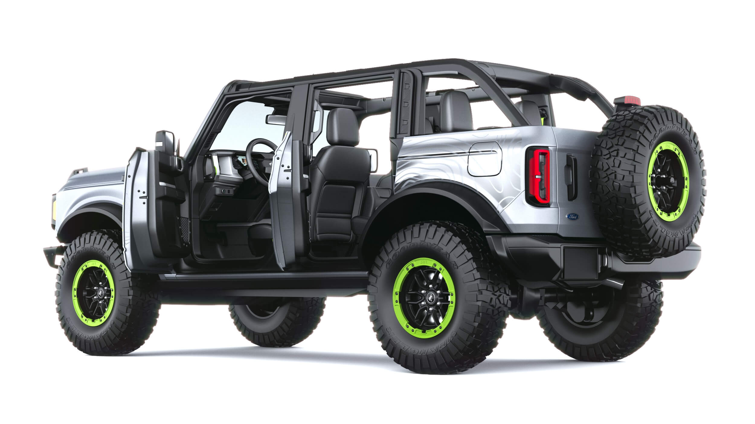 Ford Bronco RTR 2027 3D Model