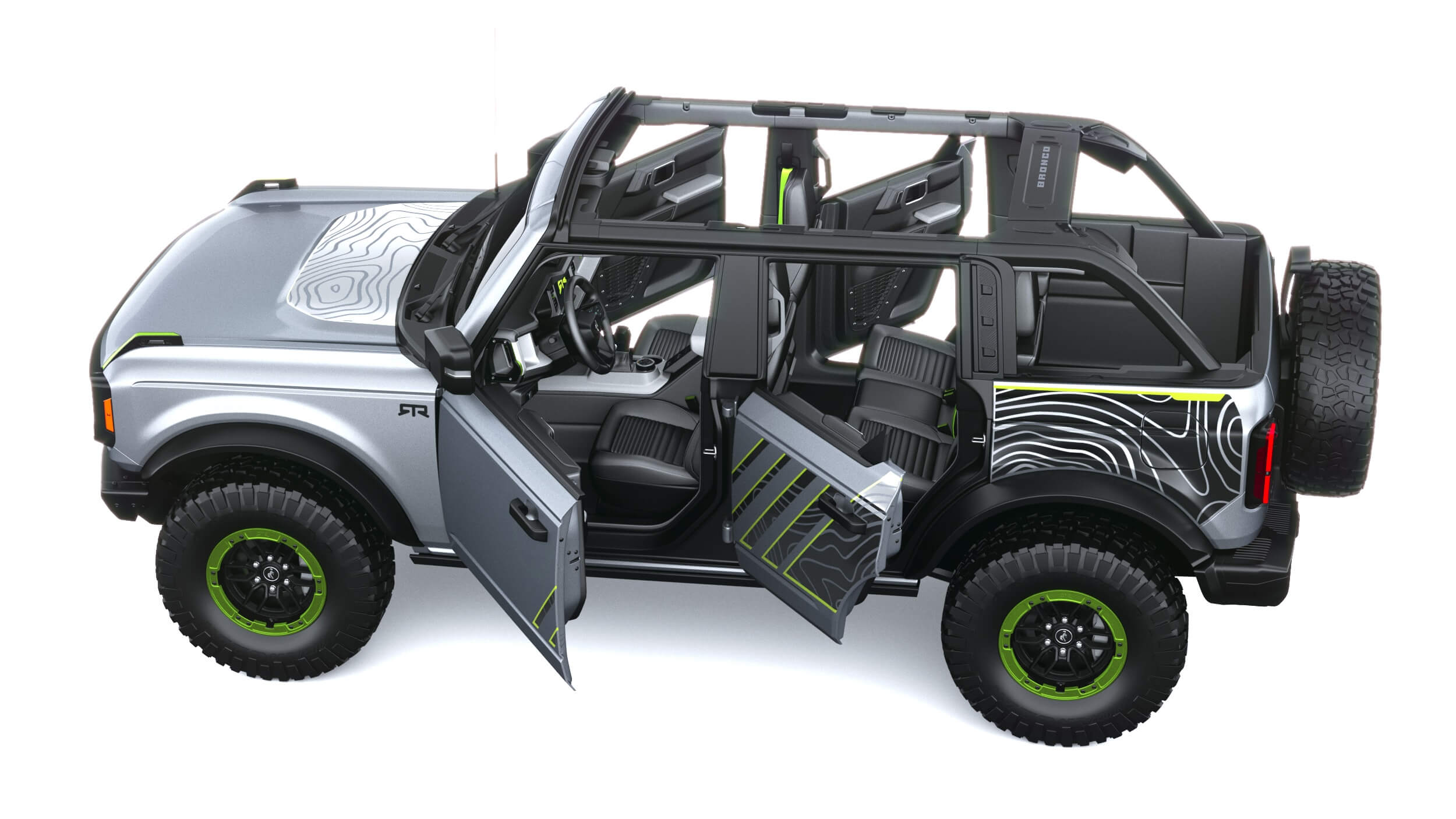 Ford Bronco RTR 2027 3D Model
