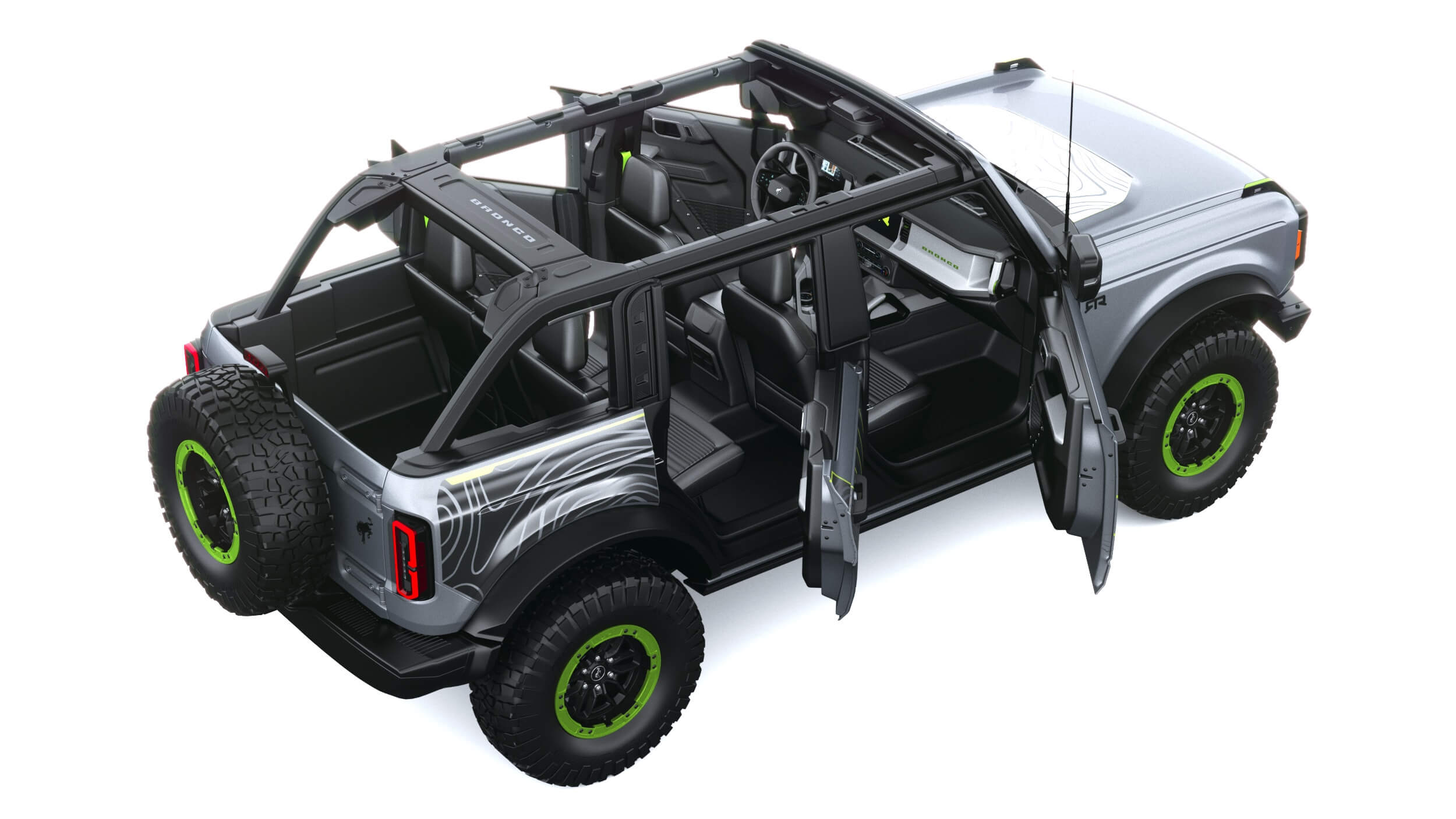 Ford Bronco RTR 2027 3D Model
