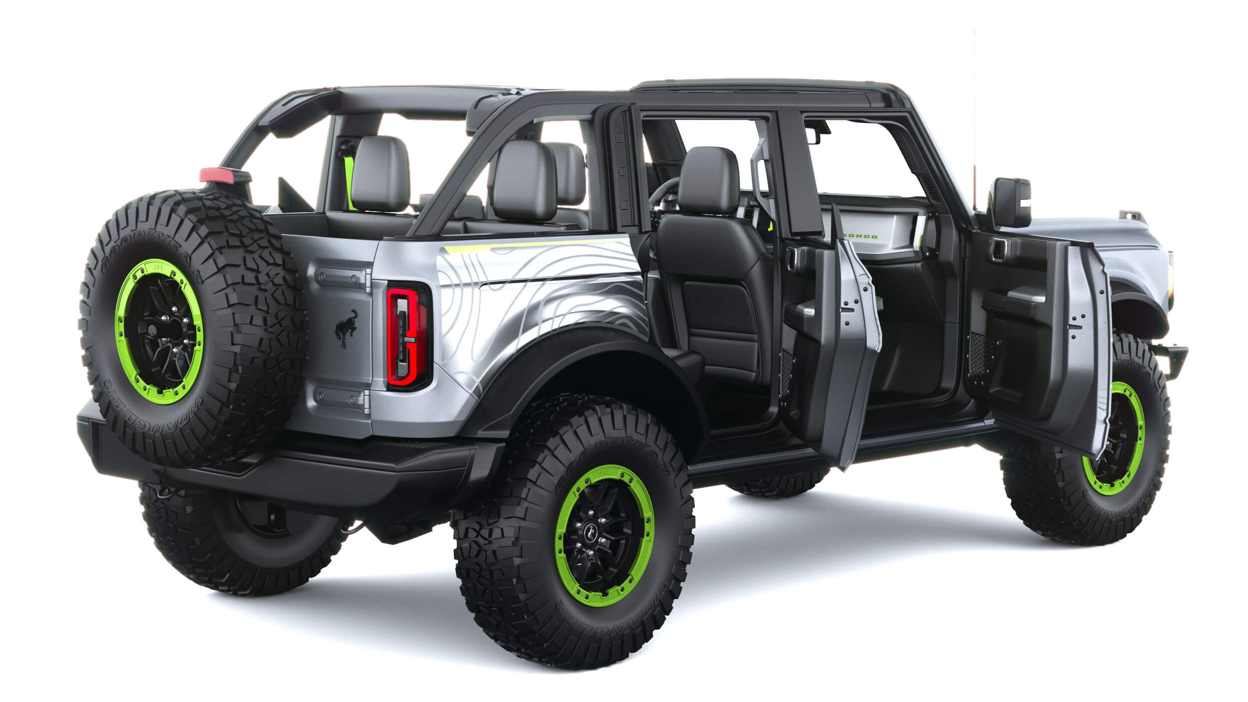 Ford Bronco RTR 2027 3D Model