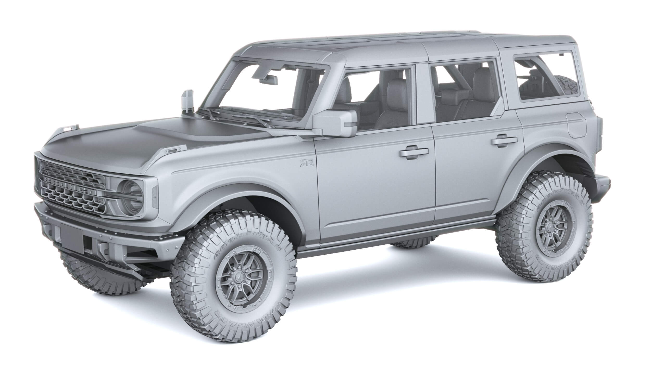 Ford Bronco RTR 2027 3D Model