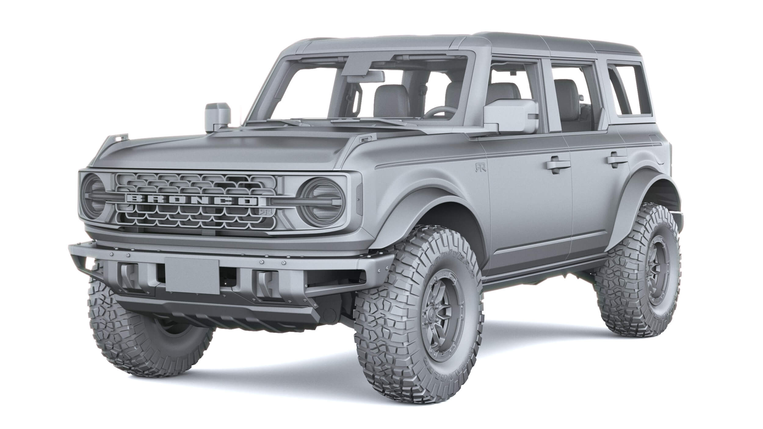 Ford Bronco RTR 2027 3D Model