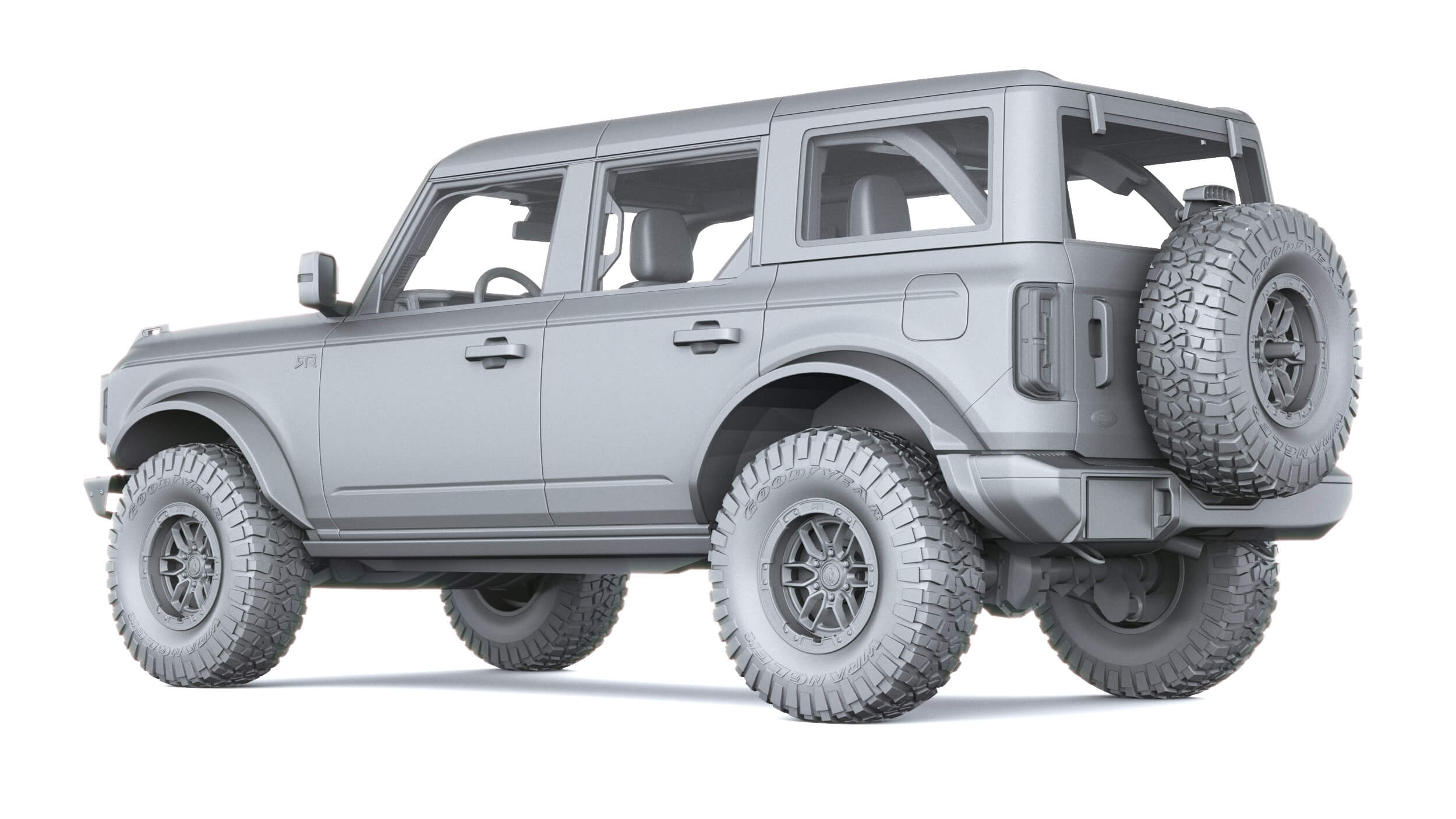 Ford Bronco RTR 2027 3D Model