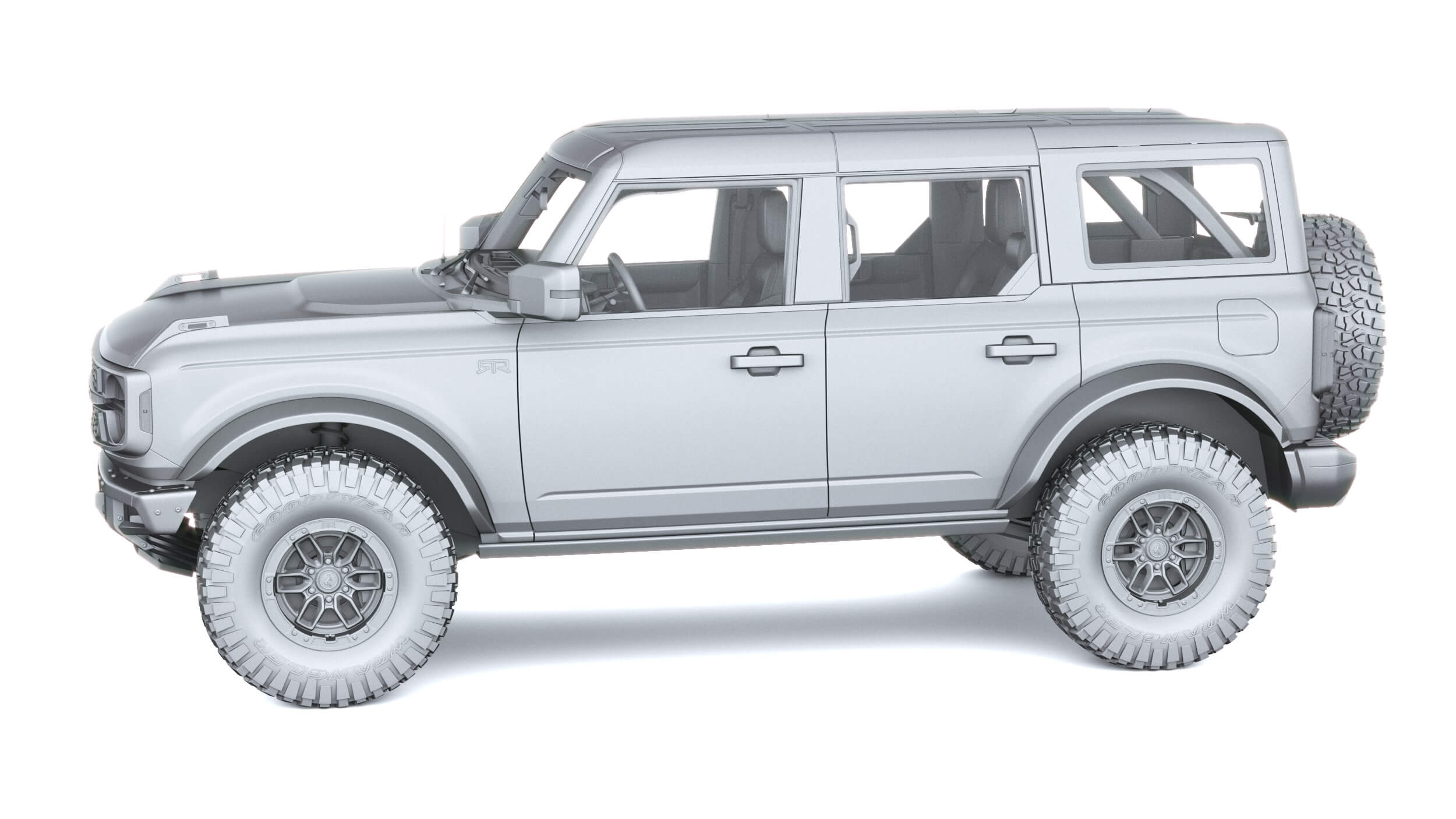 Ford Bronco RTR 2027 3D Model