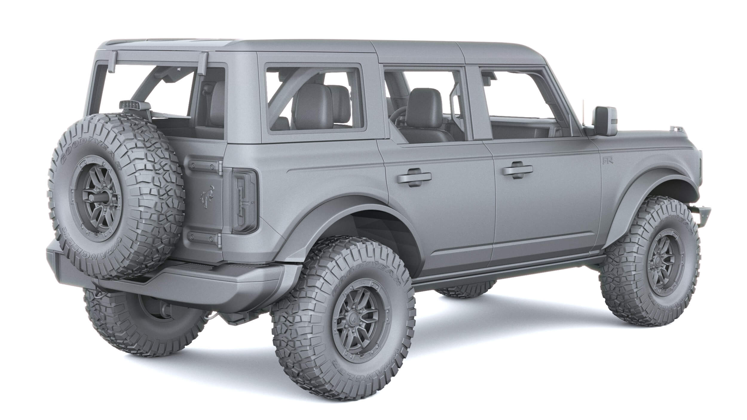 Ford Bronco RTR 2027 3D Model