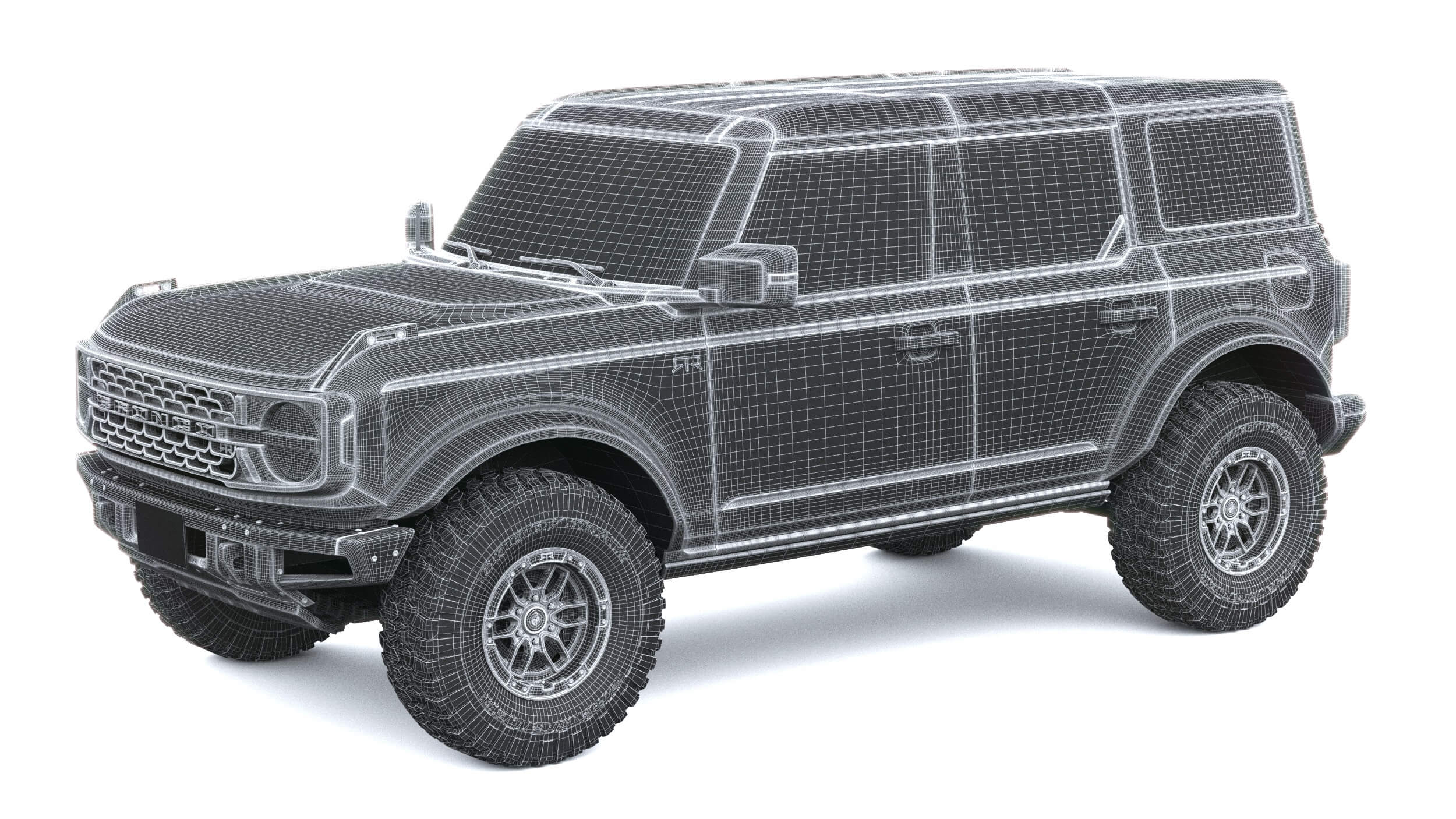 Ford Bronco RTR 2027 3D Model