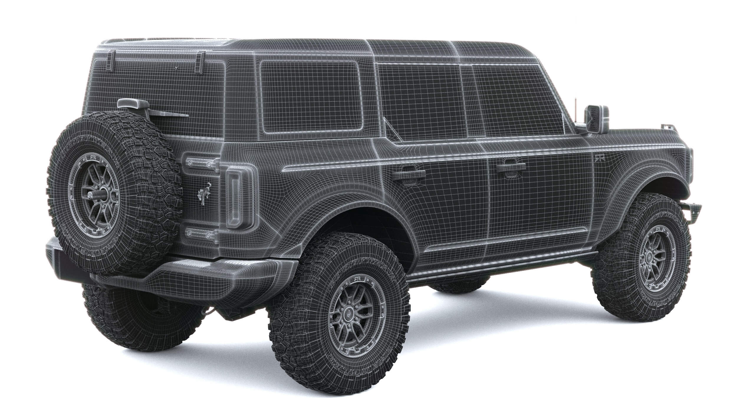 Ford Bronco RTR 2027 3D Model