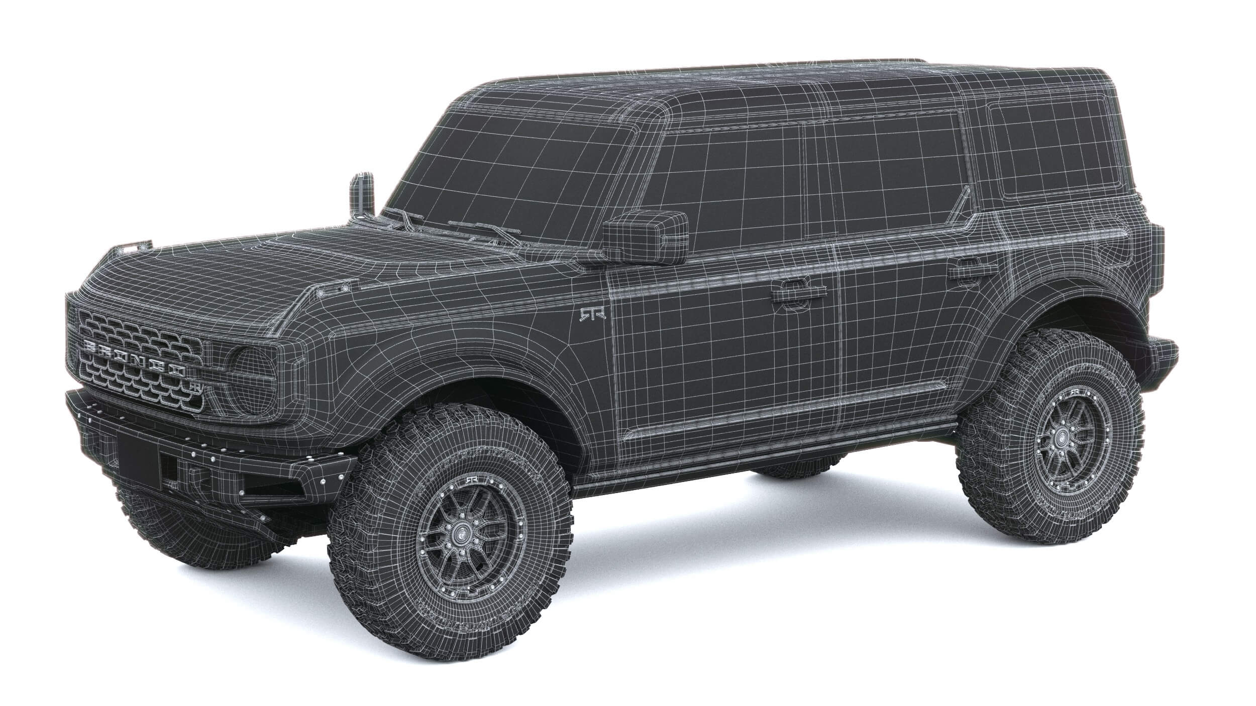 Ford Bronco RTR 2027 3D Model