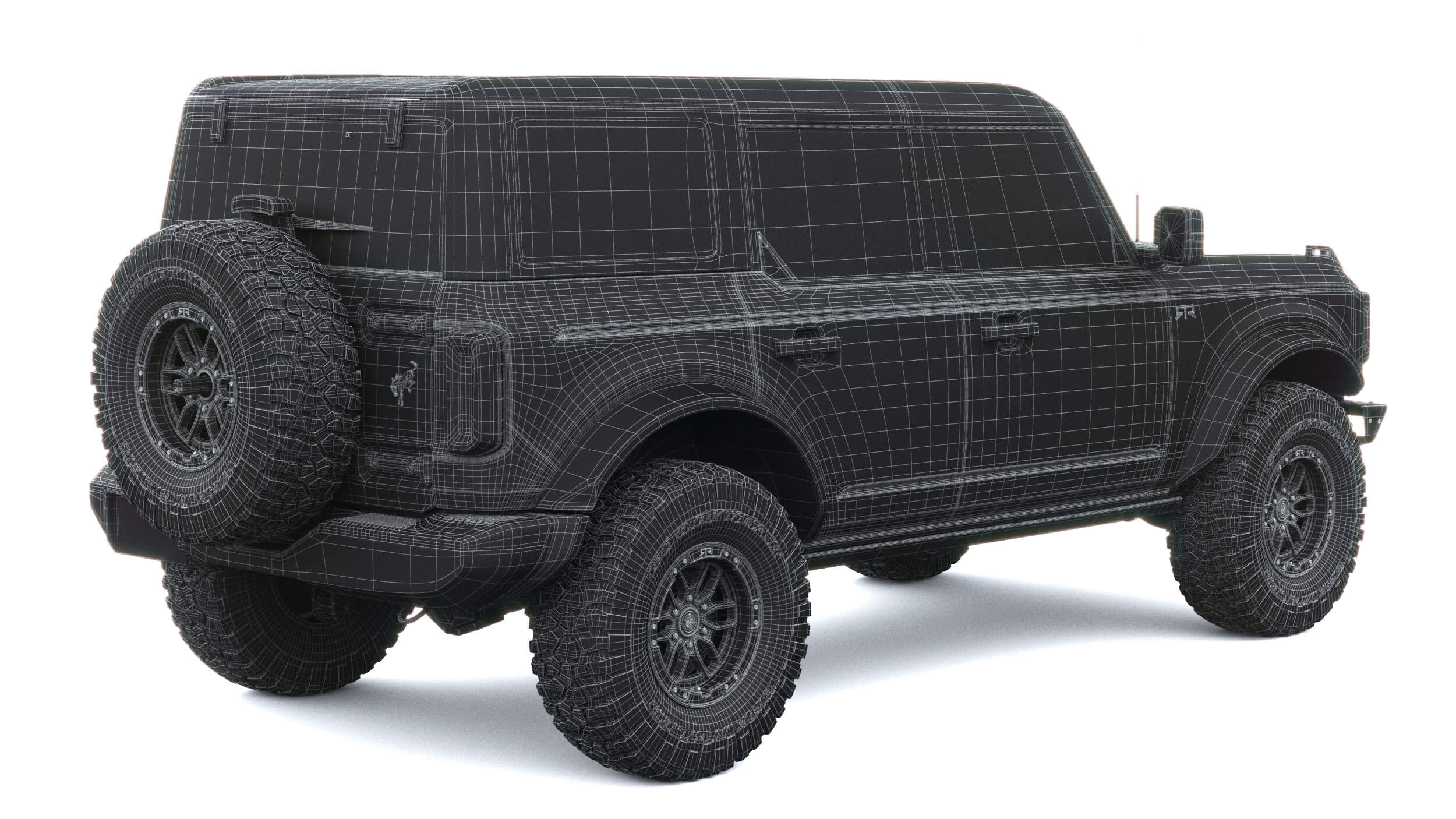 Ford Bronco RTR 2027 3D Model