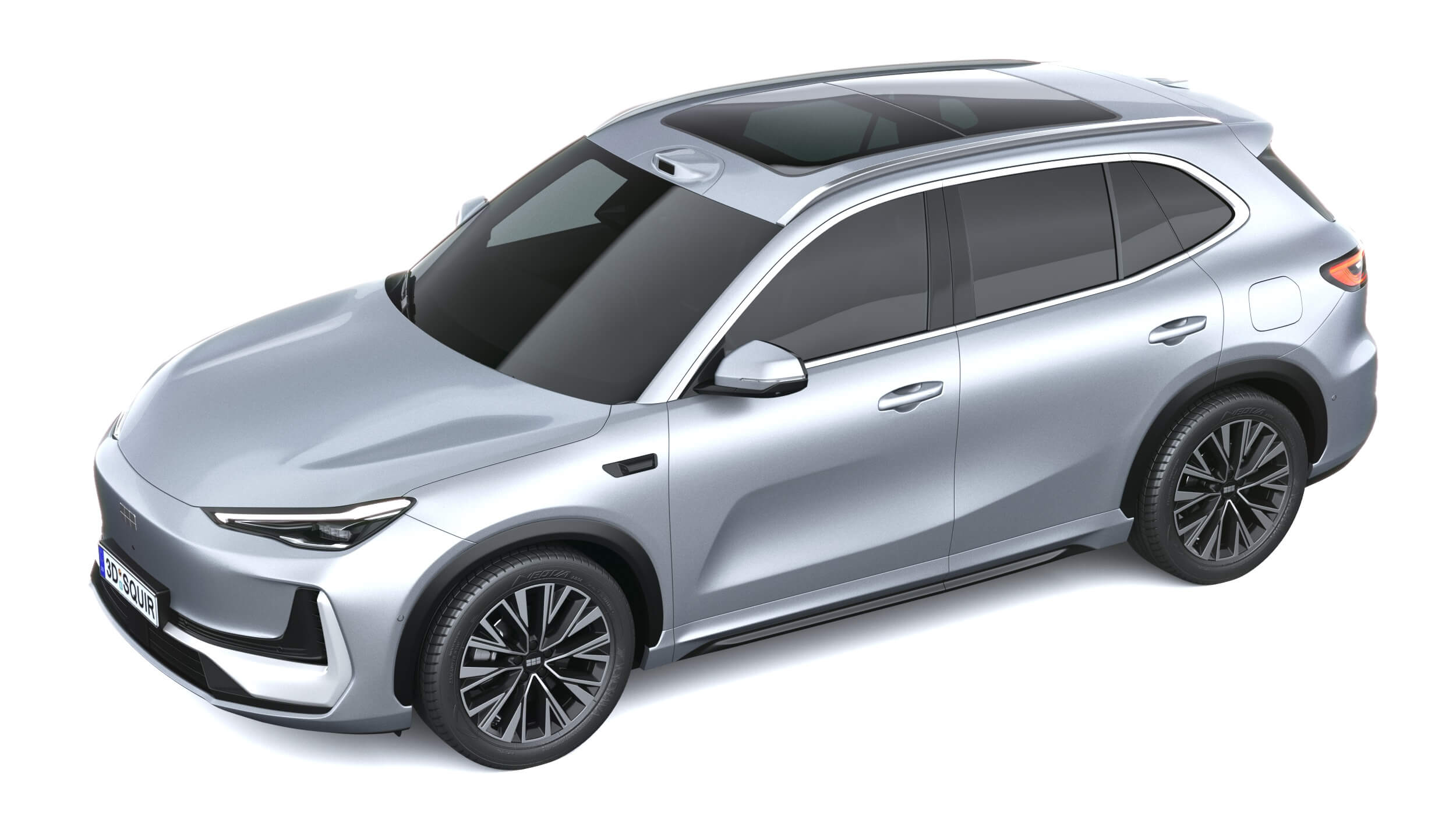 Geely EX5 2027 3D Model