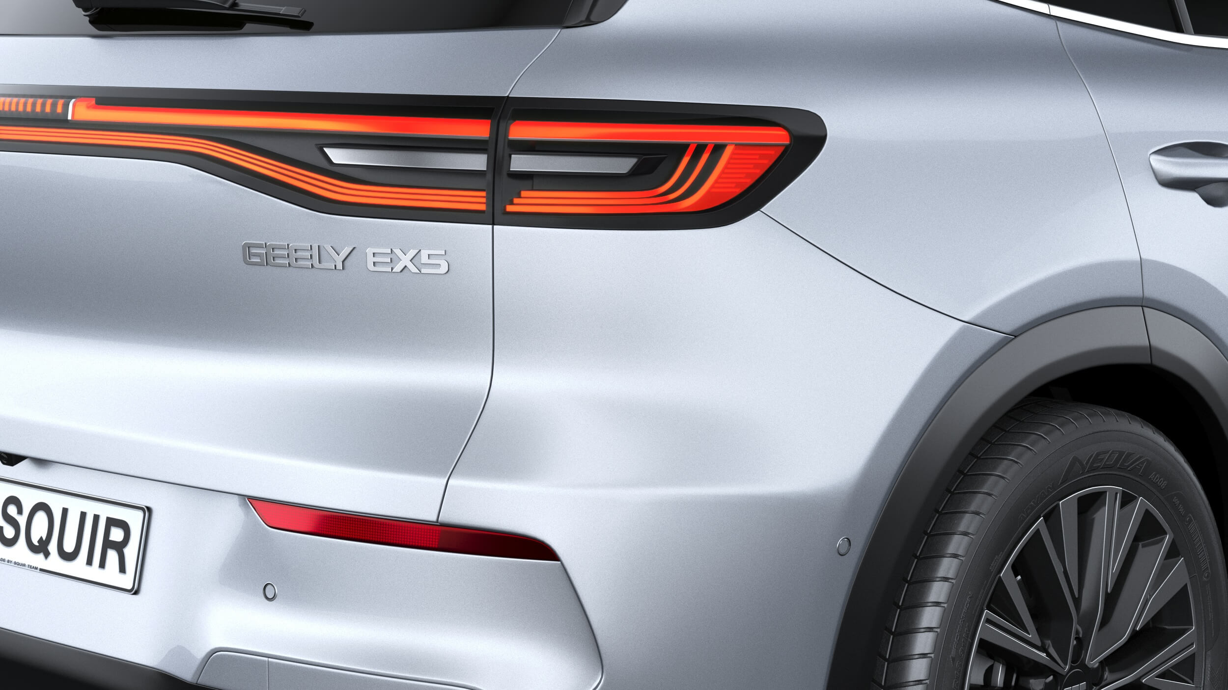 Geely EX5 2027 3D Model