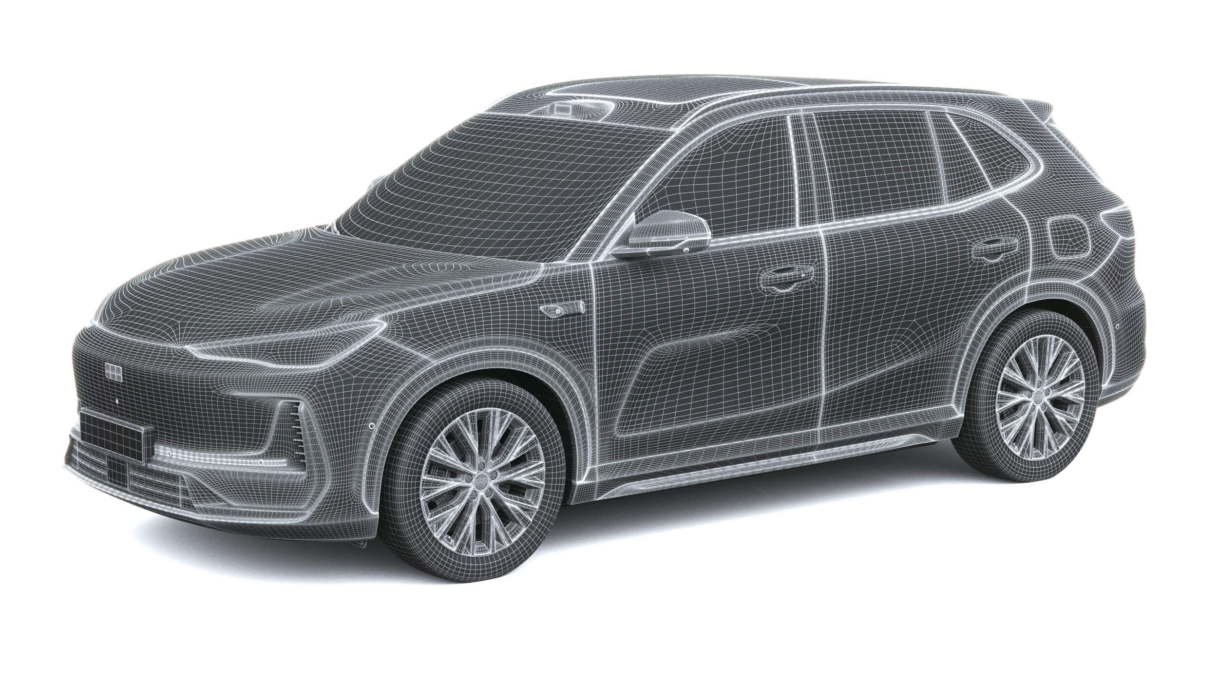 Geely EX5 2027 3D Model
