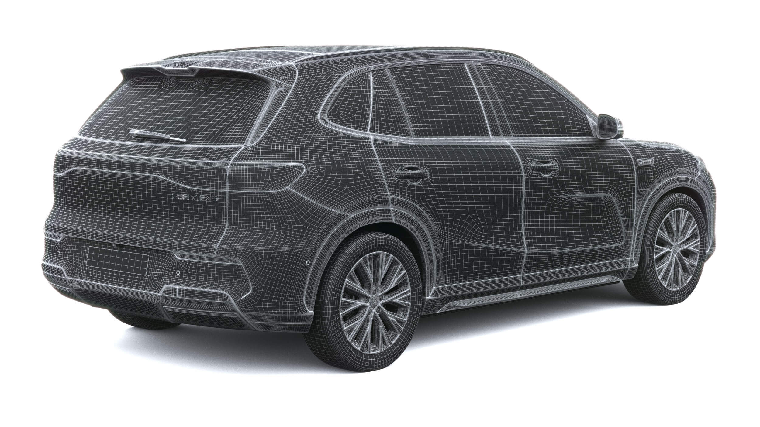 Geely EX5 2027 3D Model