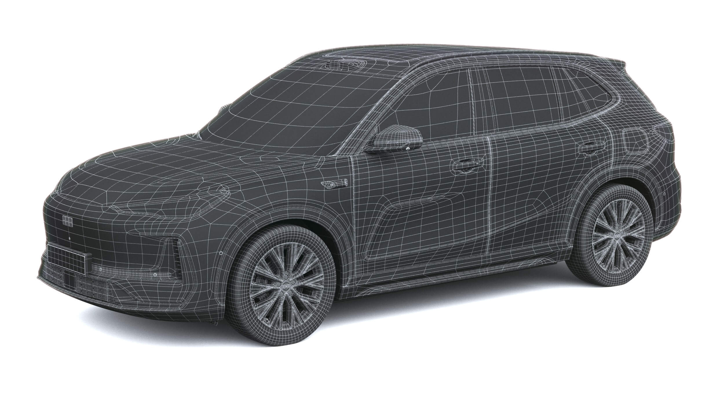 Geely EX5 2027 3D Model