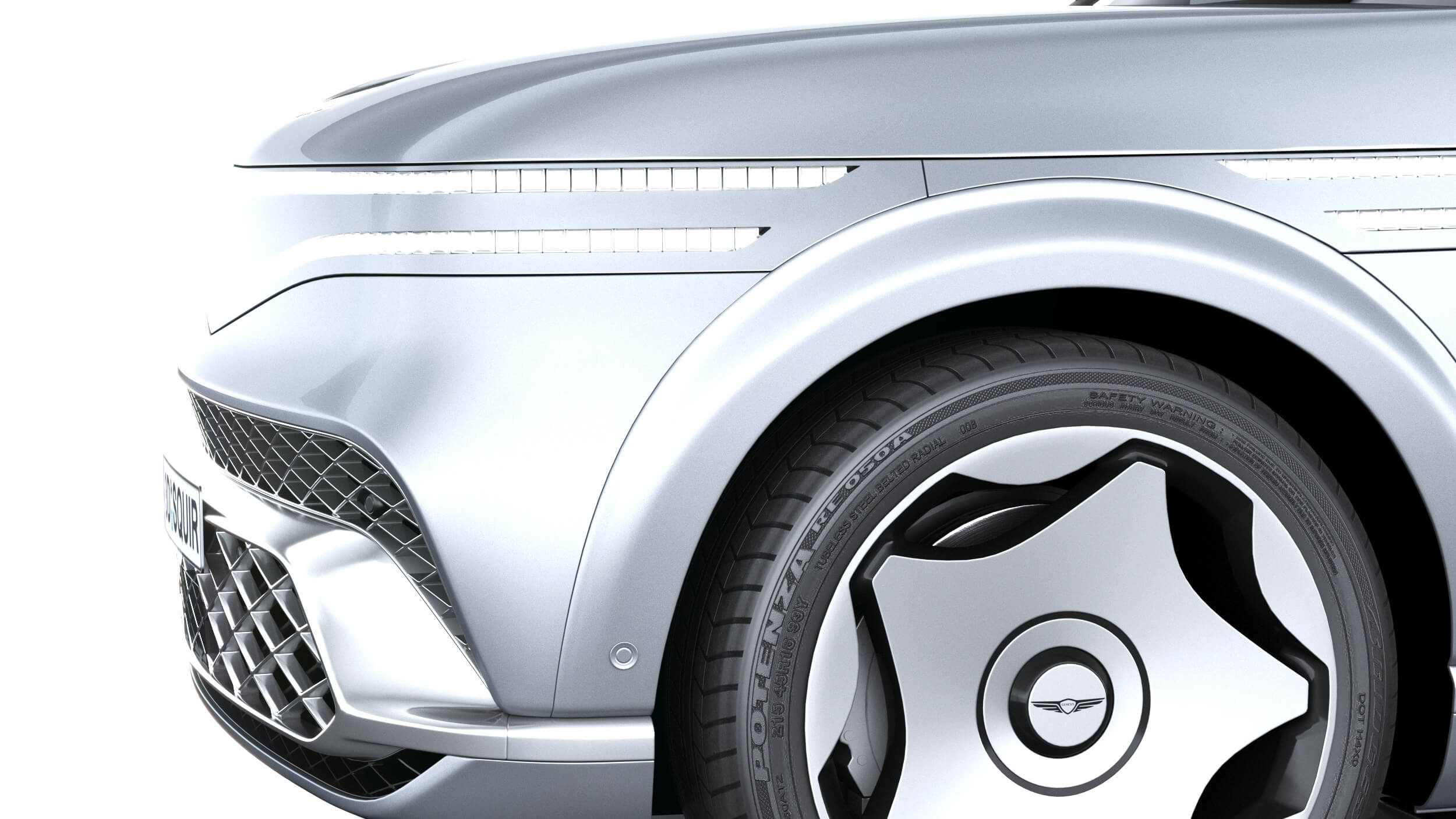 Genesis GV90 2027 3D Model