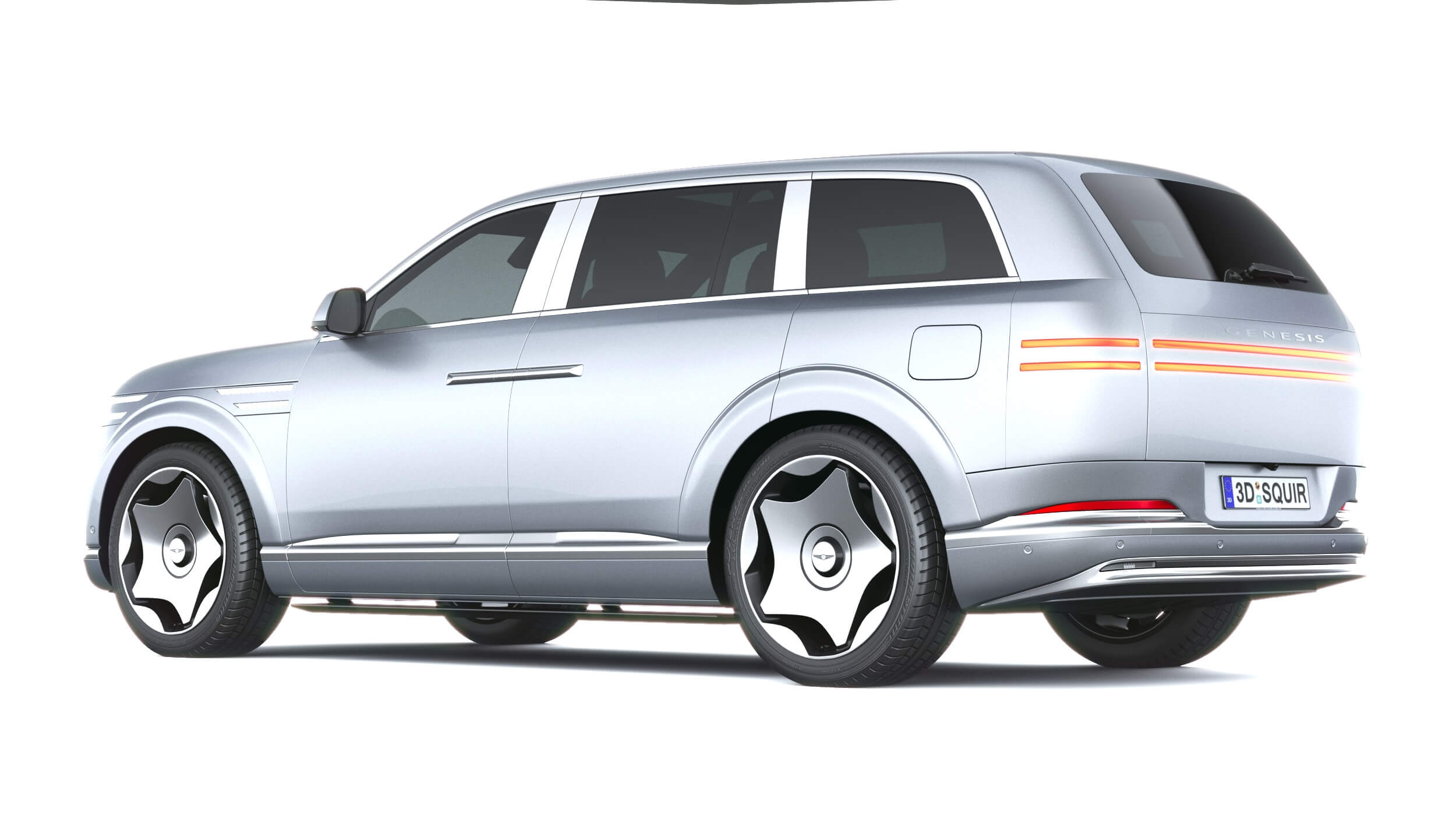 Genesis GV90 2027 3D Model