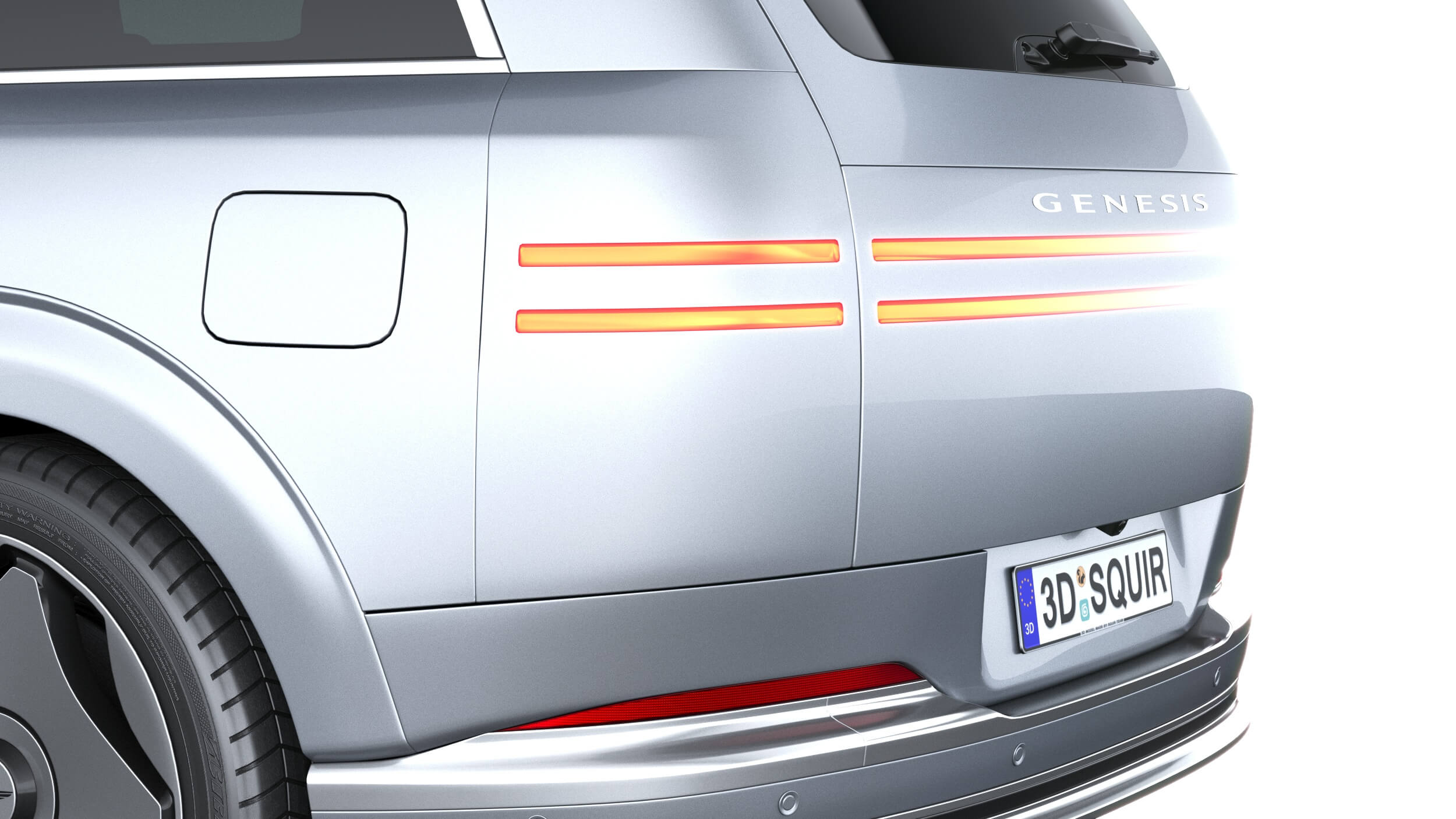 Genesis GV90 2027 3D Model