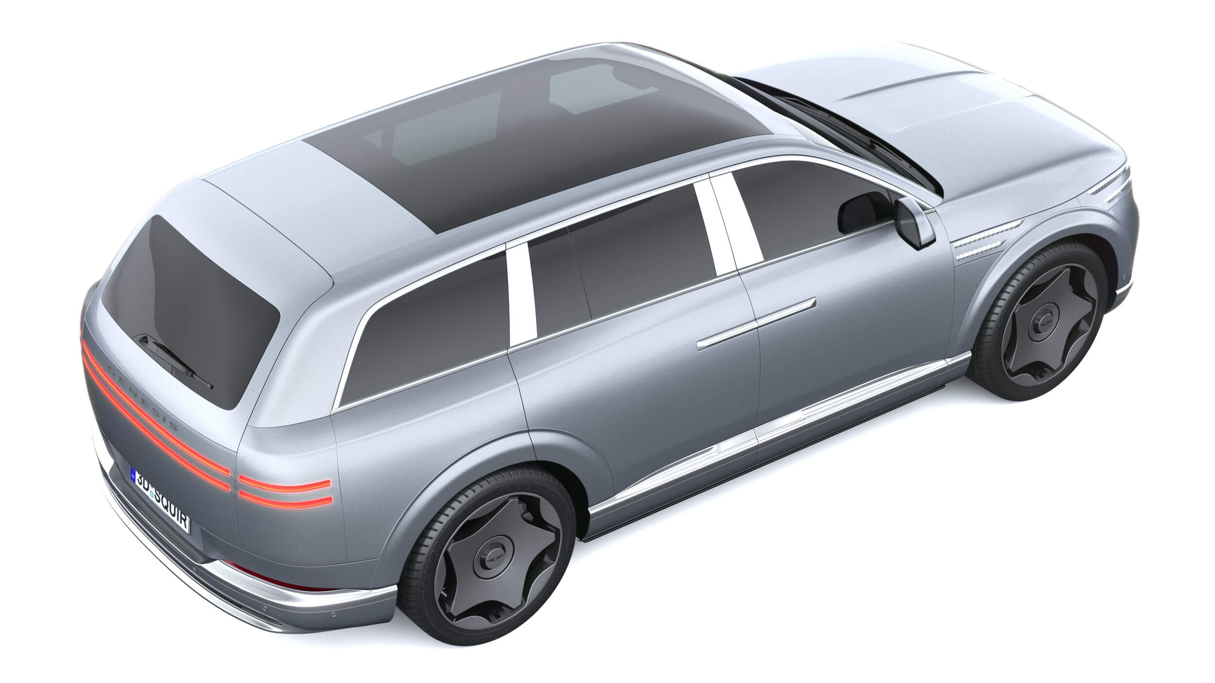 Genesis GV90 2027 3D Model