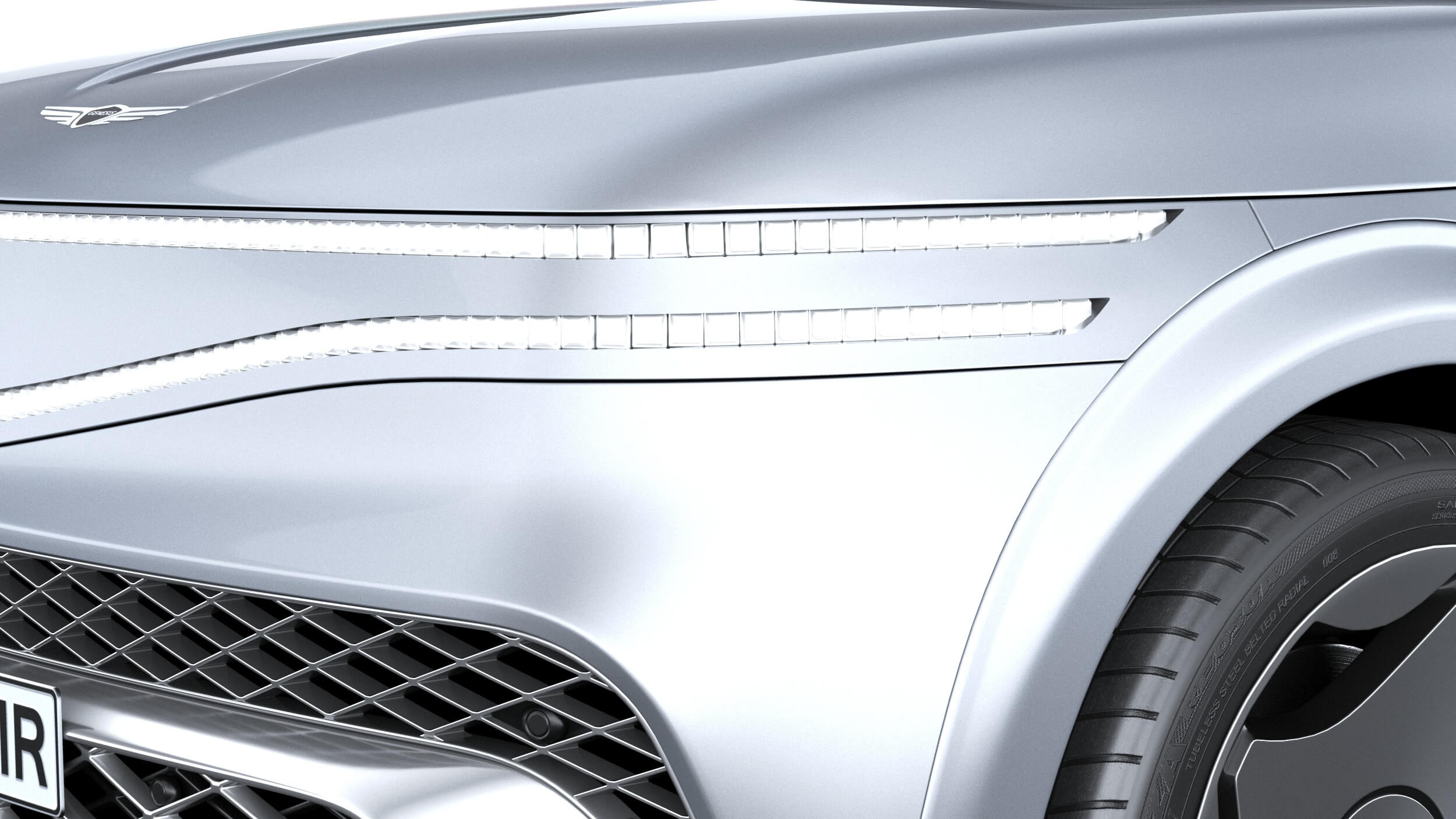 Genesis GV90 2027 3D Model