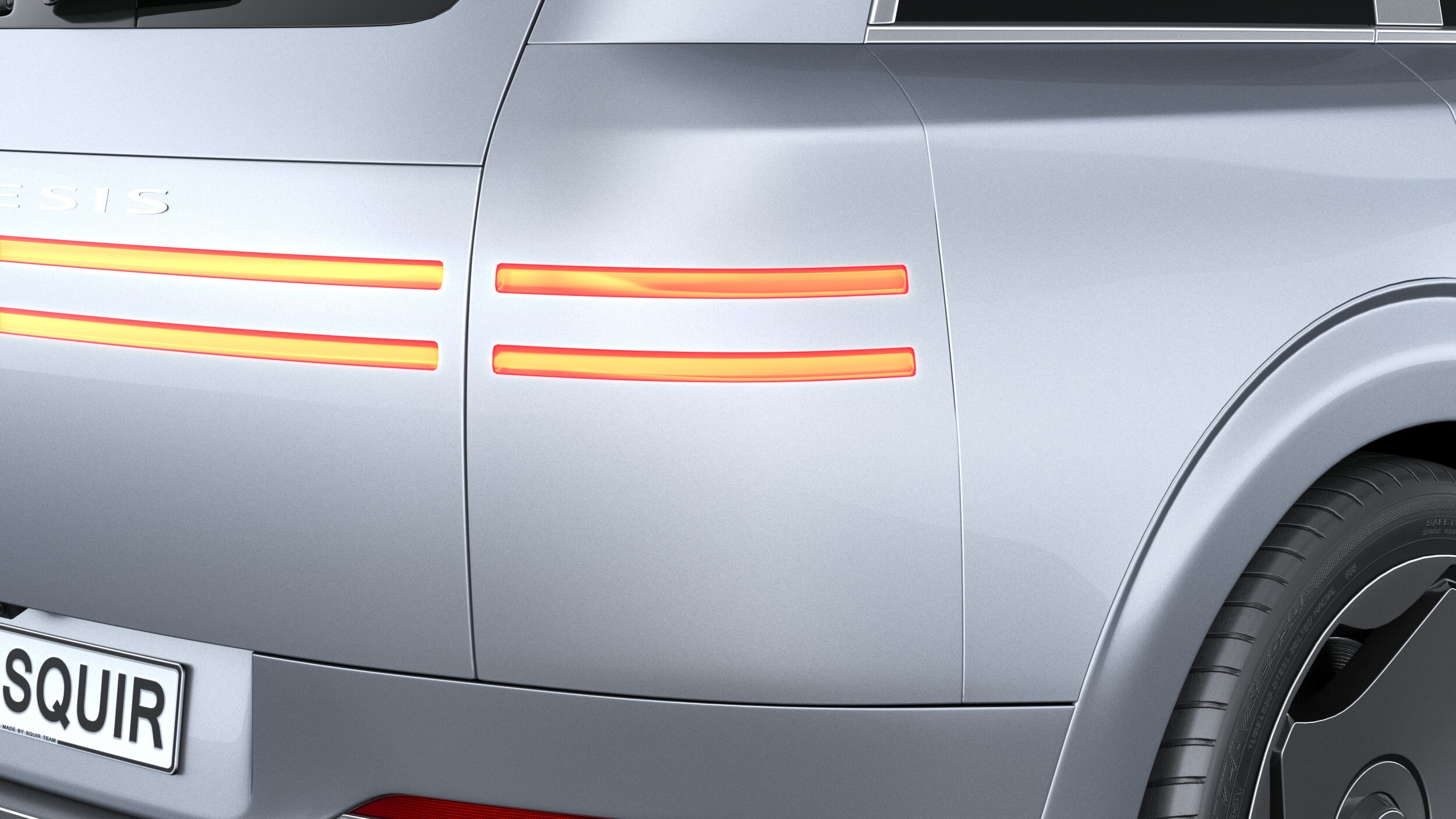 Genesis GV90 2027 3D Model