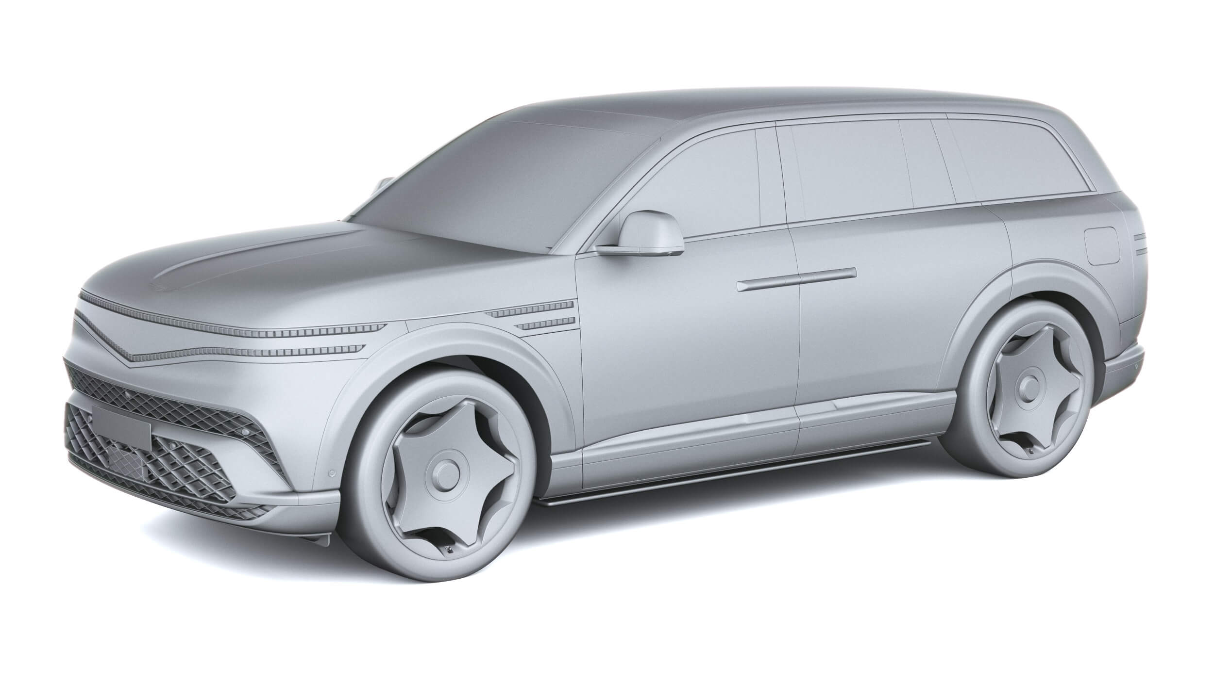 Genesis GV90 2027 3D Model