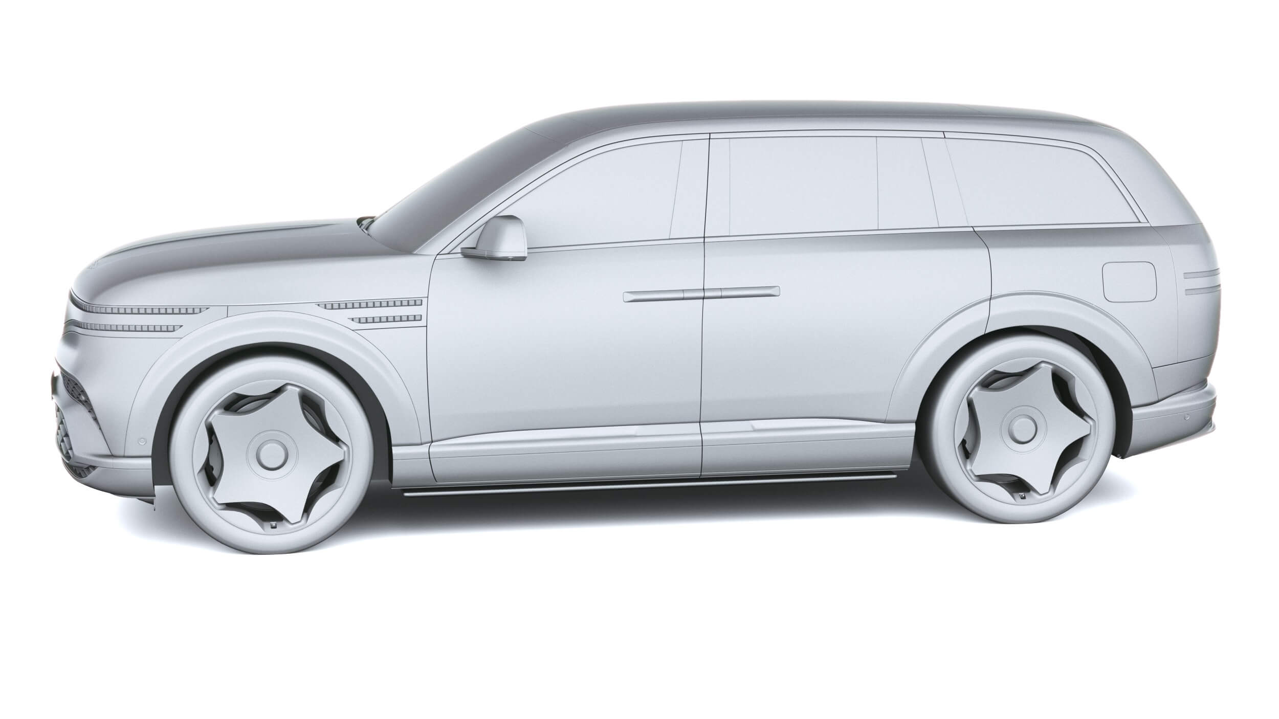 Genesis GV90 2027 3D Model