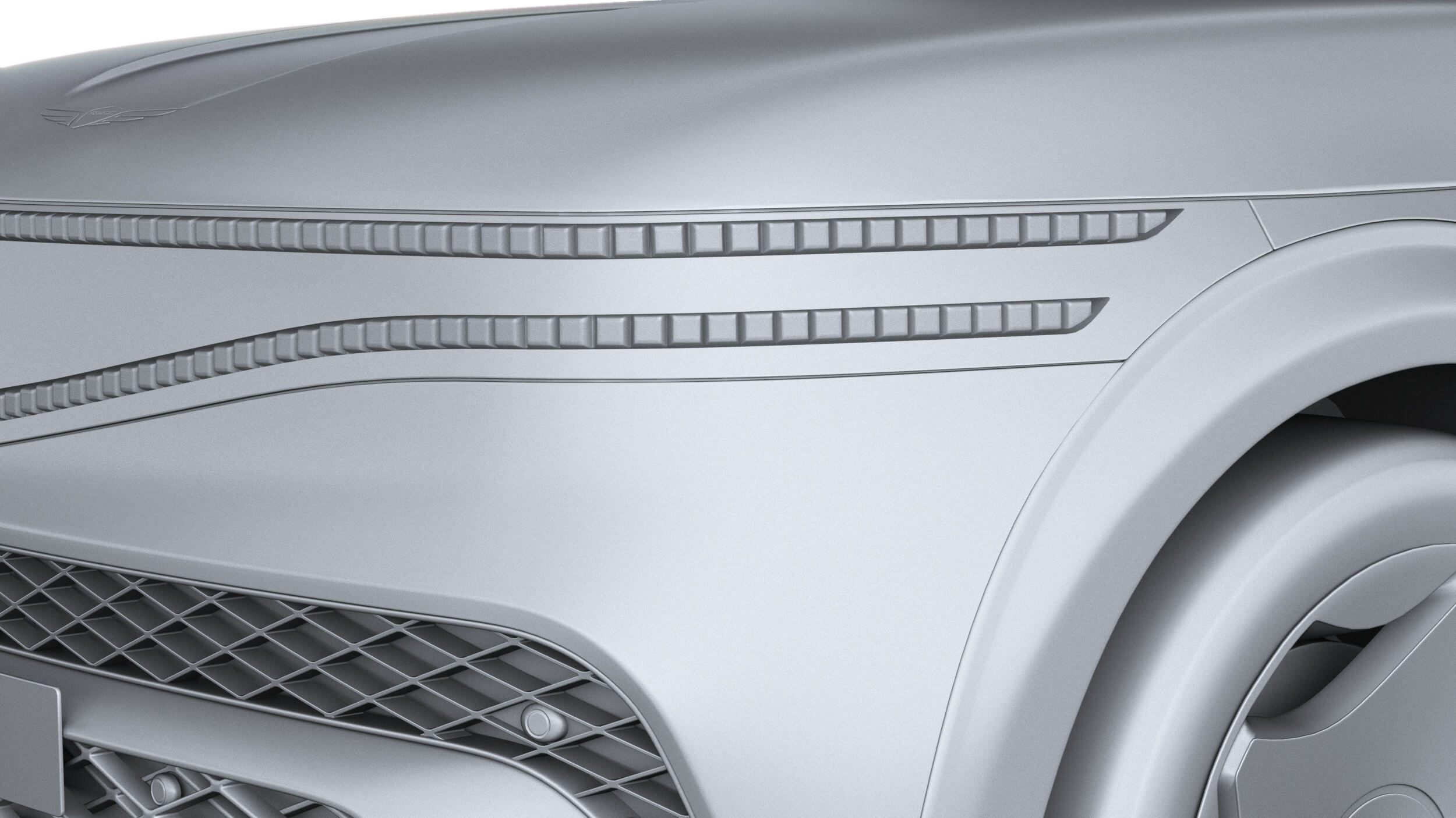 Genesis GV90 2027 3D Model