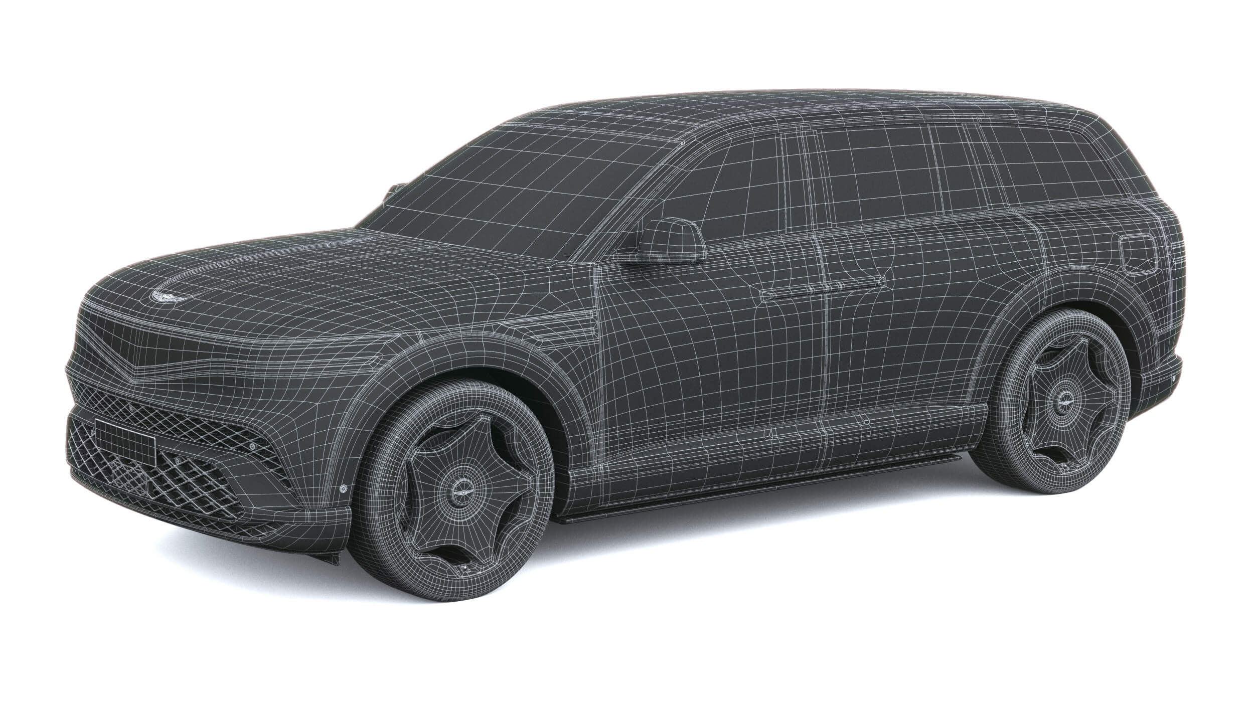 Genesis GV90 2027 3D Model