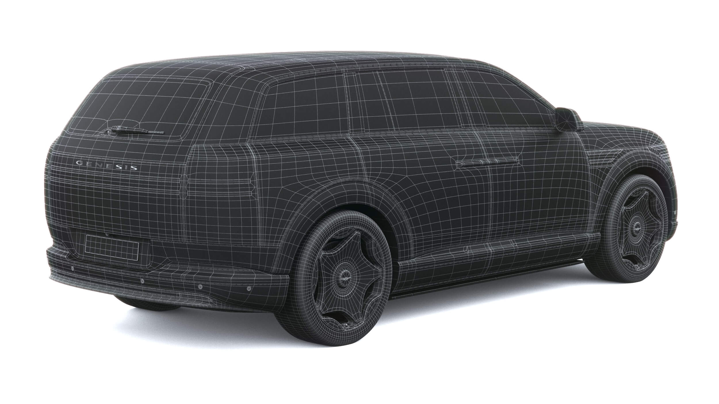 Genesis GV90 2027 3D Model