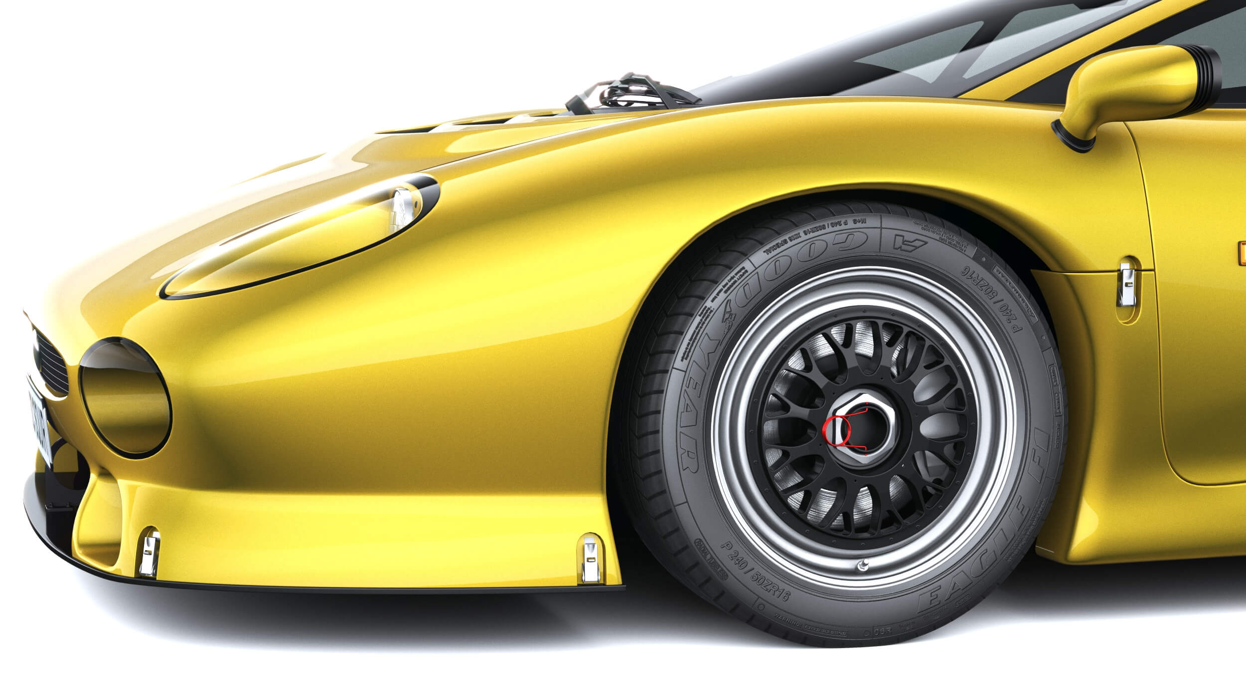 Jaguar XJ220 S 1992 3D Model