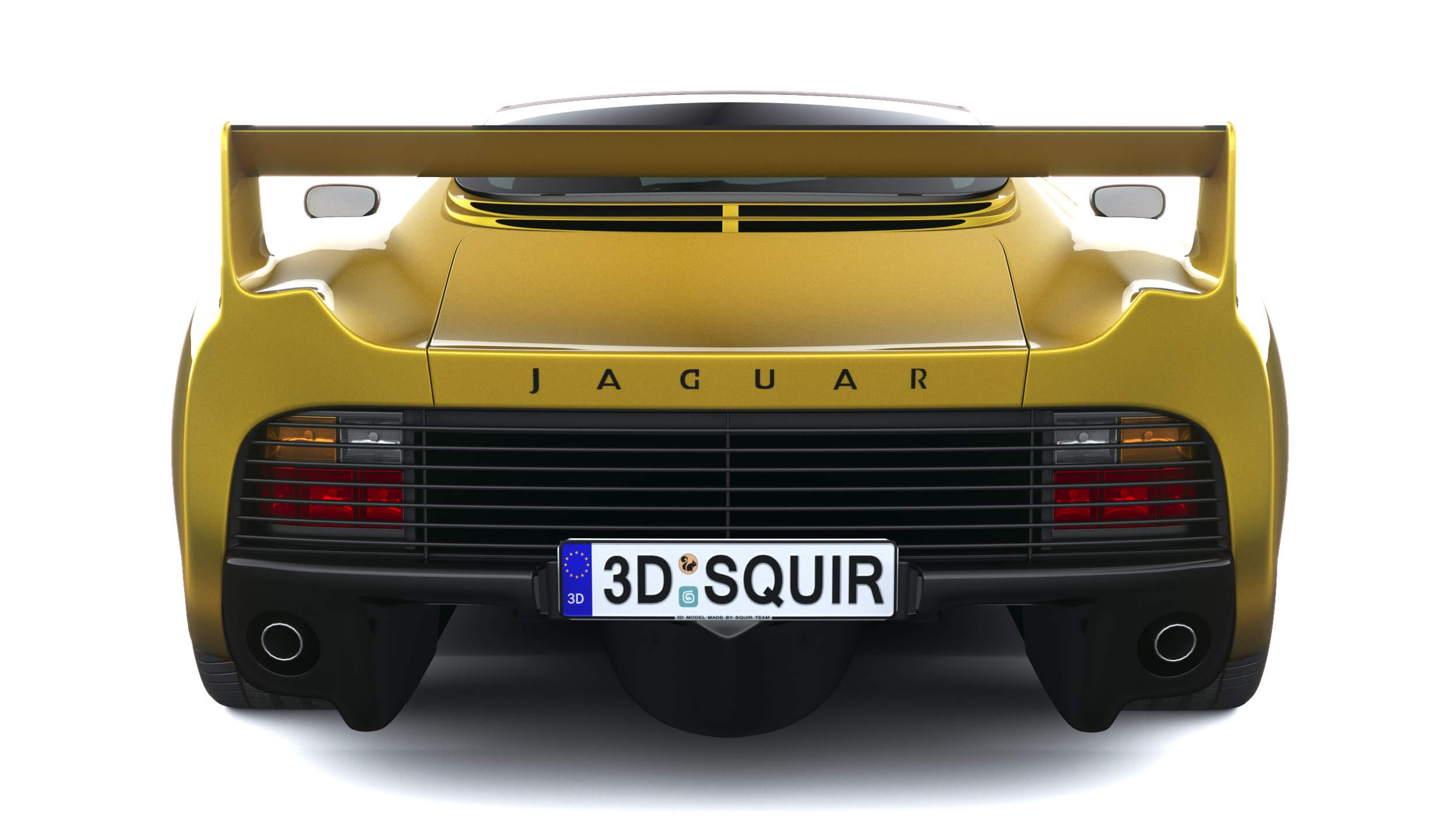 Jaguar XJ220 S 1992 3D Model