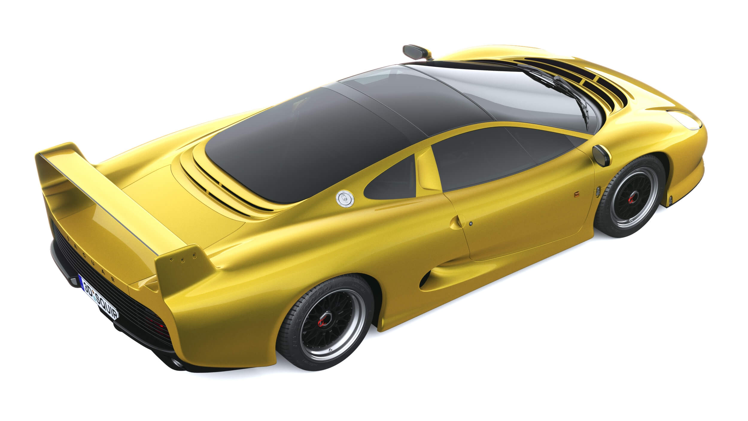 Jaguar XJ220 S 1992 3D Model