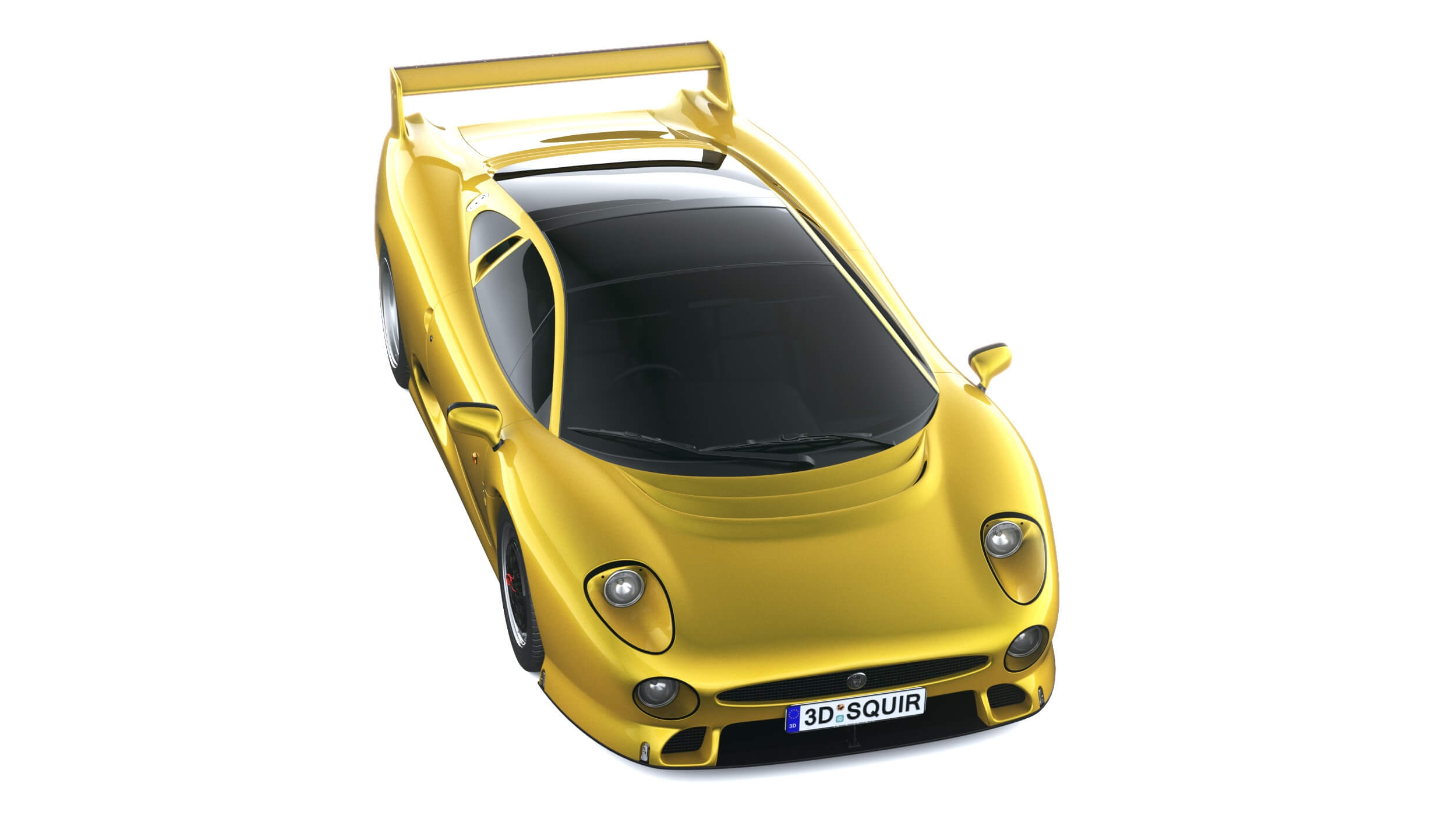 Jaguar XJ220 S 1992 3D Model