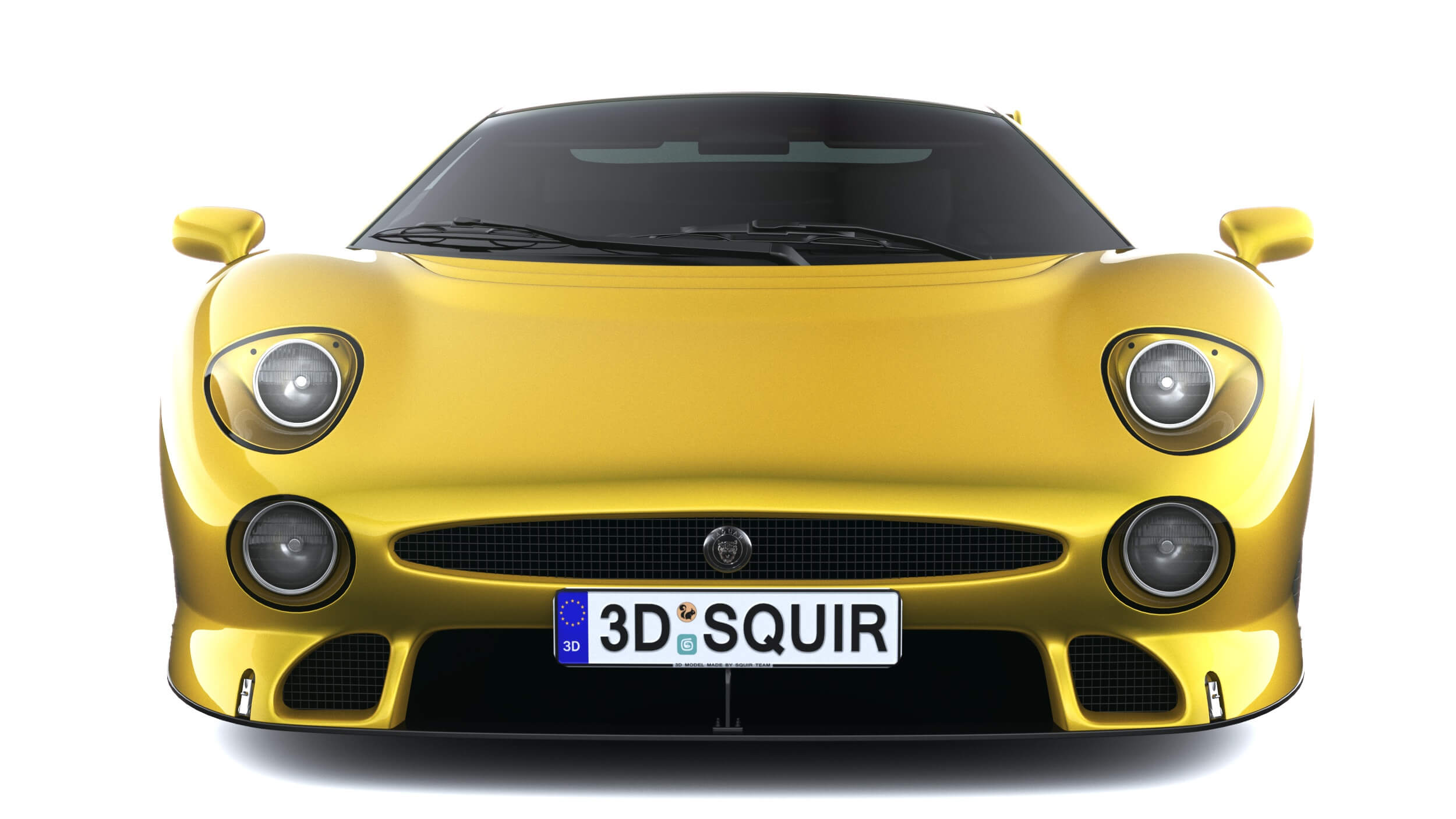 Jaguar XJ220 S 1992 3D Model