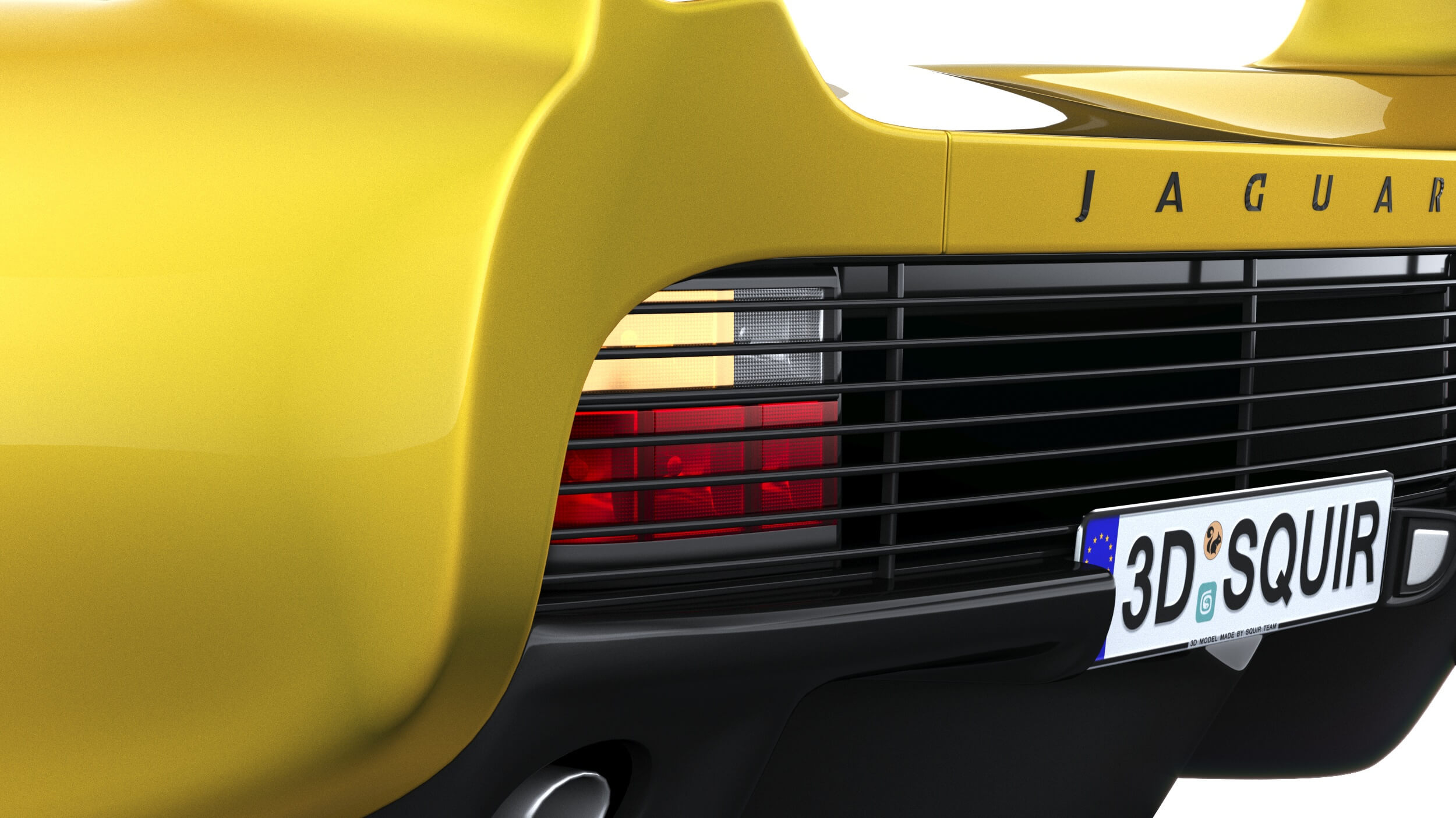 Jaguar XJ220 S 1992 3D Model
