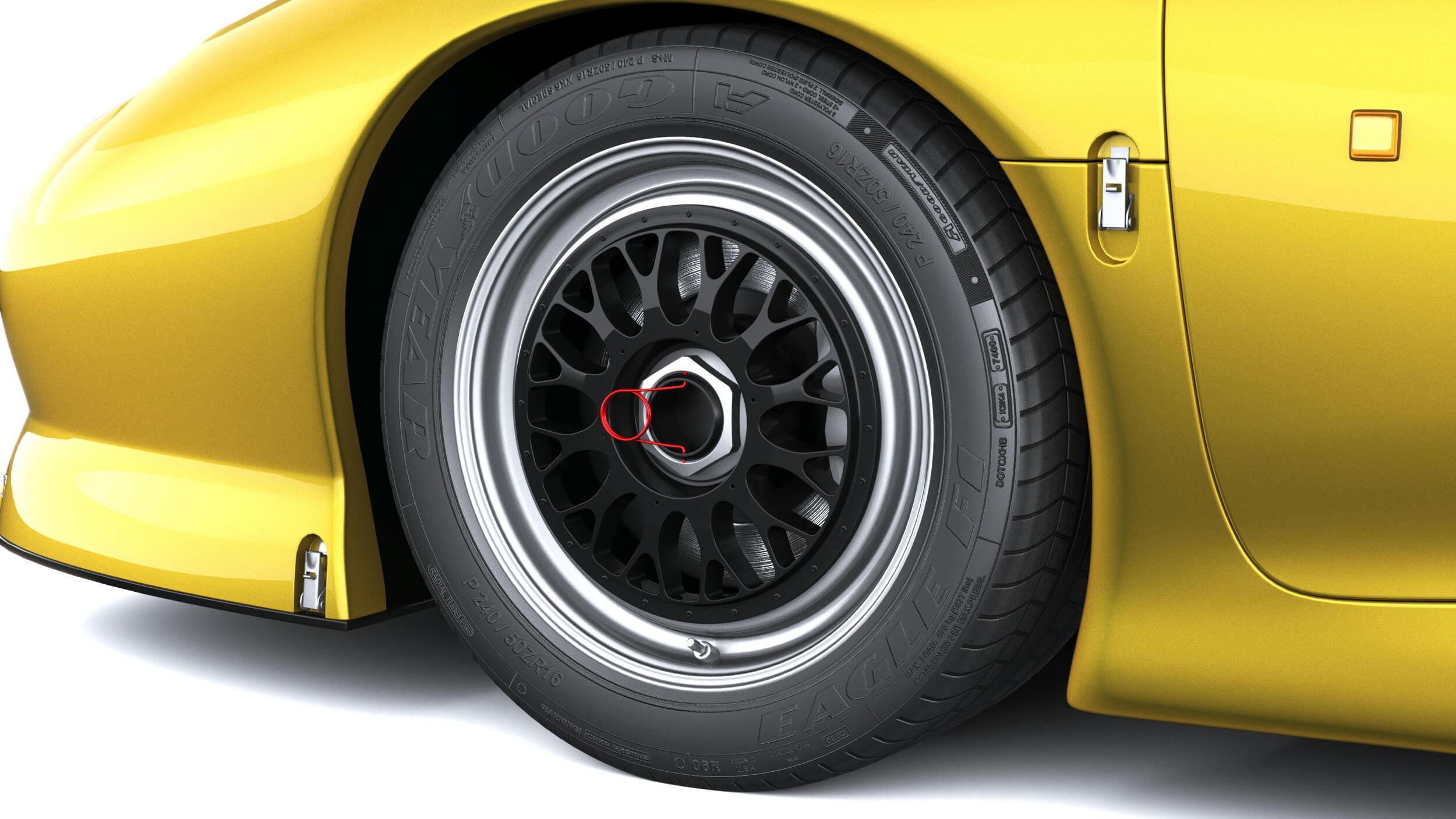 Jaguar XJ220 S 1992 3D Model