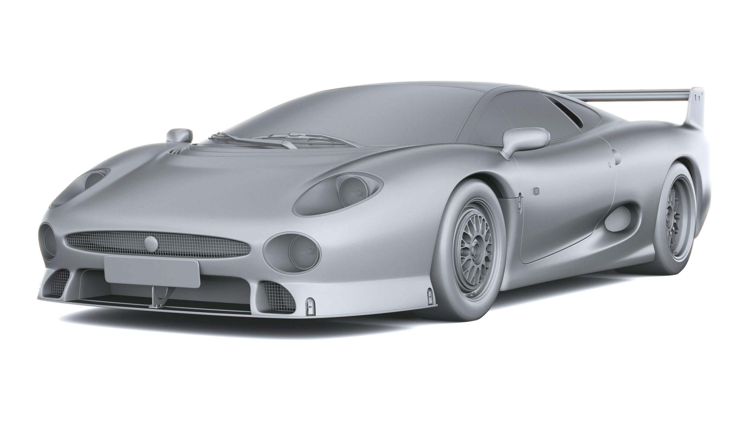 Jaguar XJ220 S 1992 3D Model