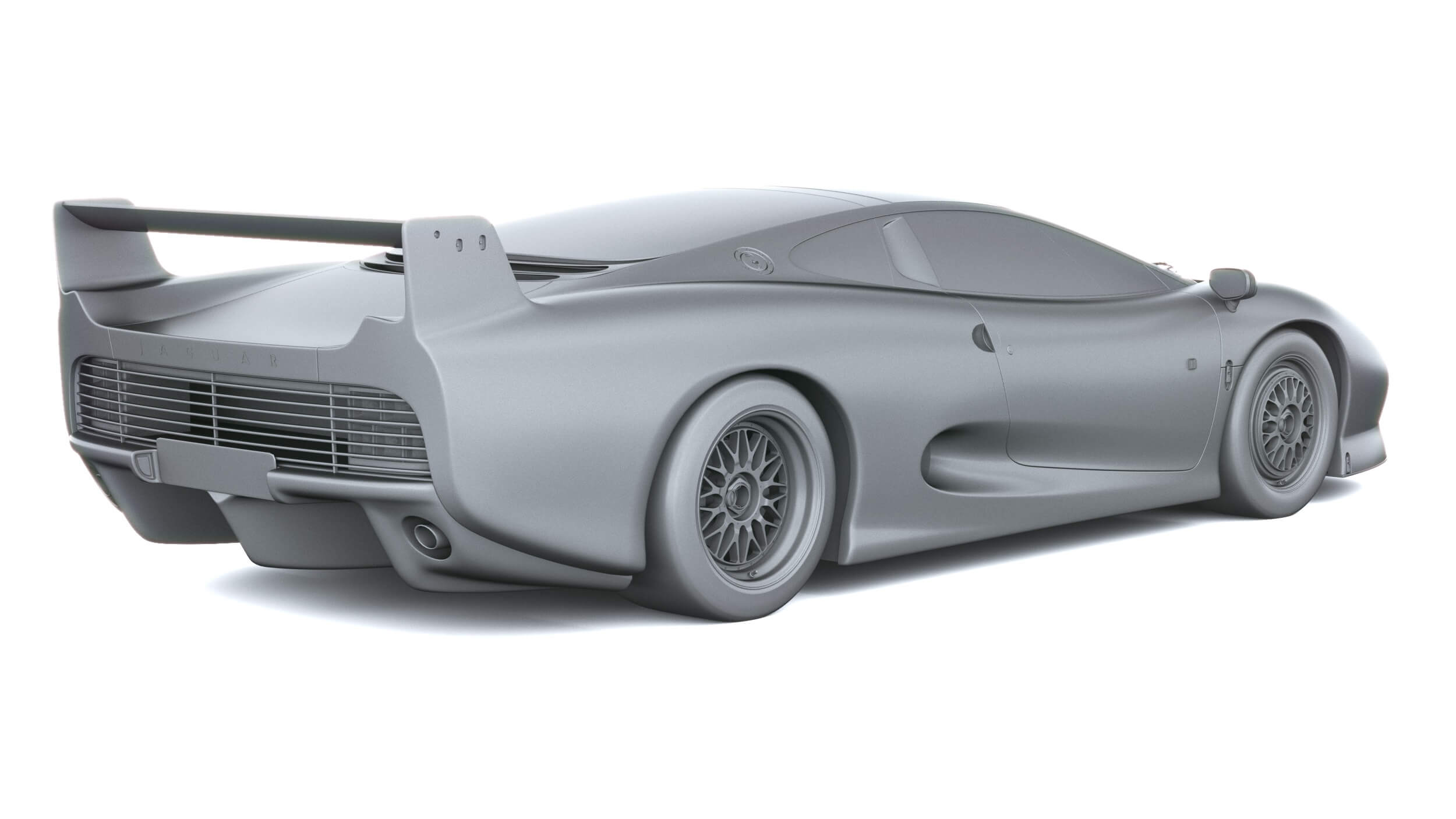 Jaguar XJ220 S 1992 3D Model