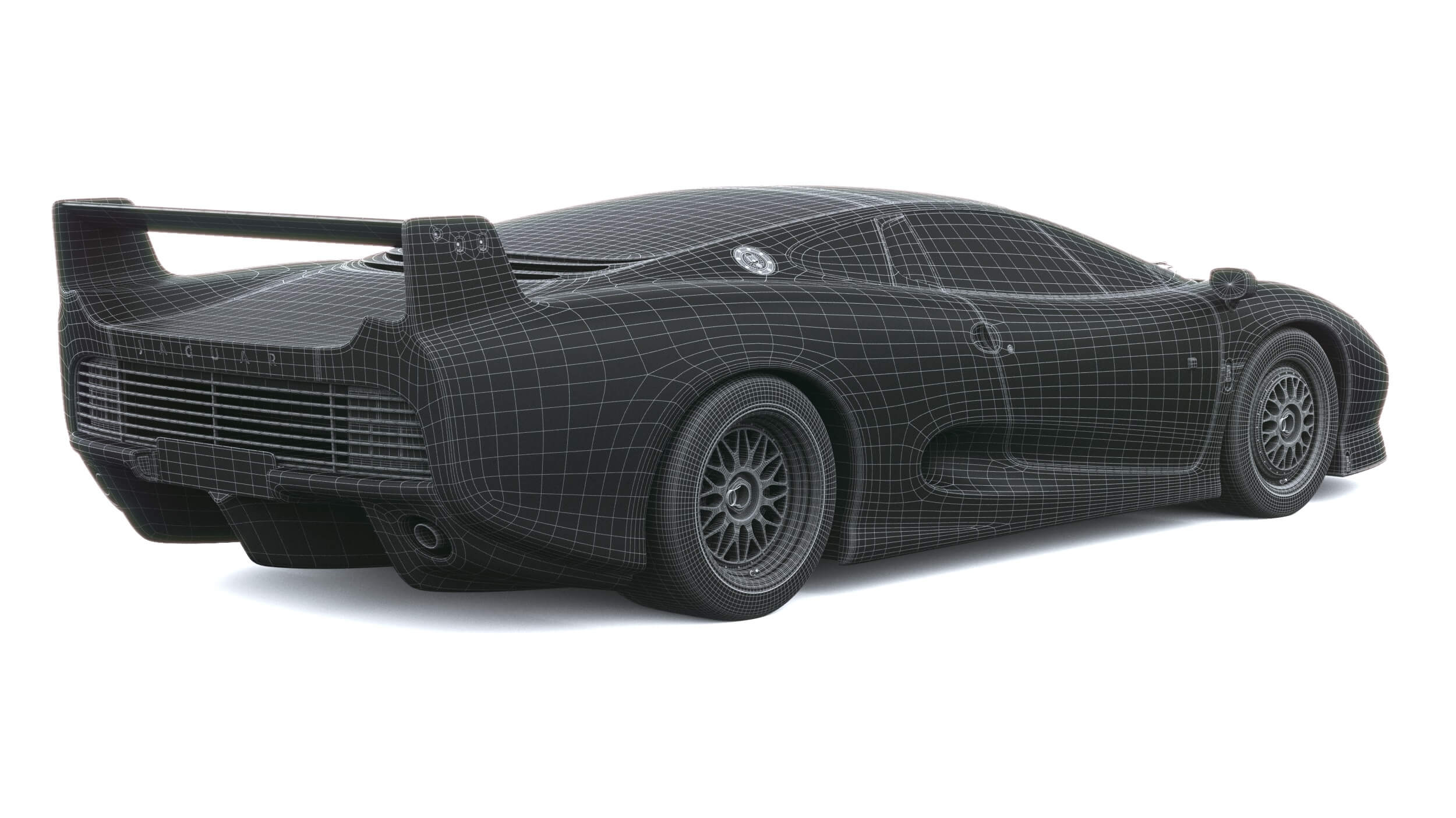 Jaguar XJ220 S 1992 3D Model