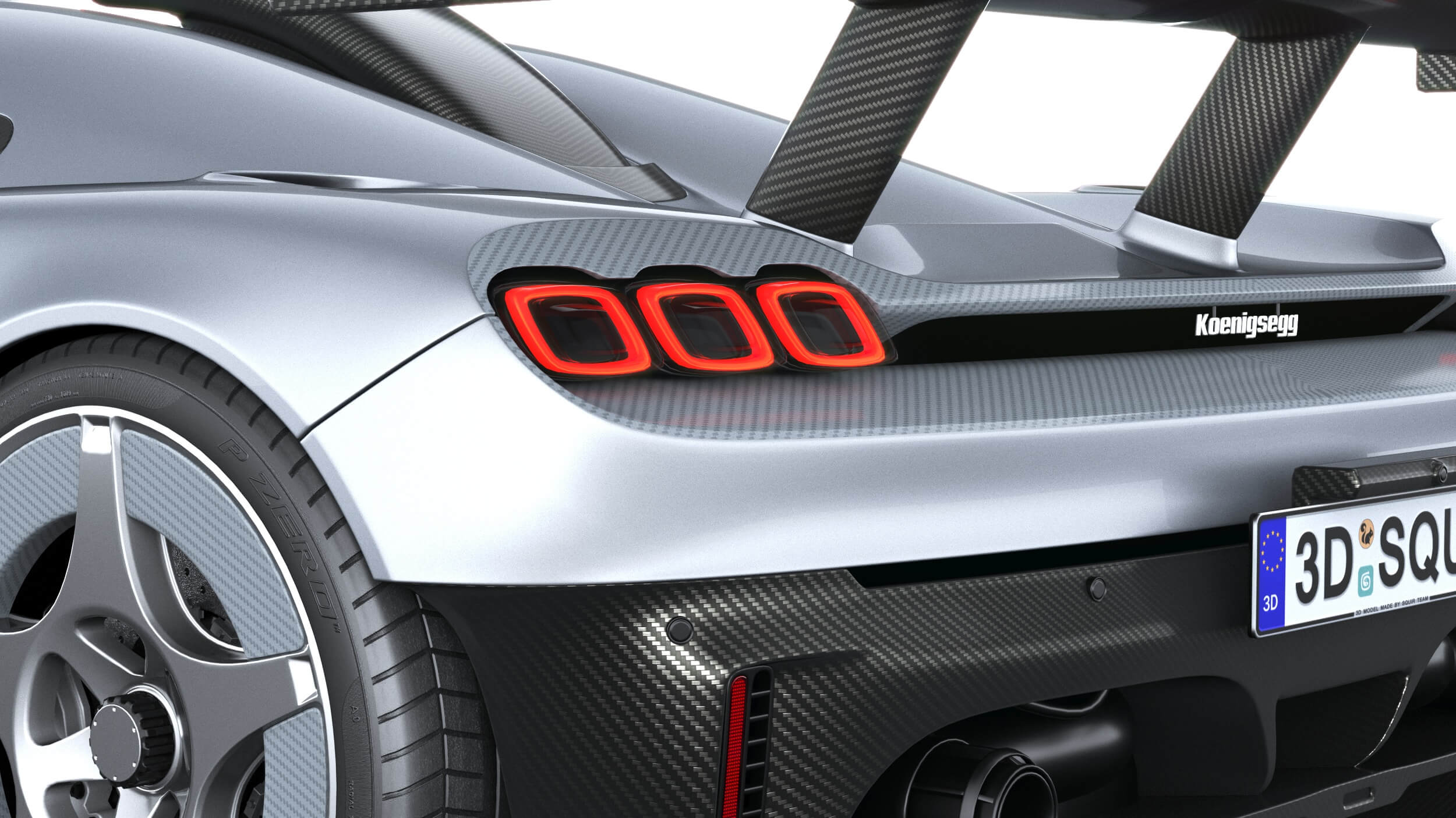 Koenigsegg CCGT1 2027 3D Model