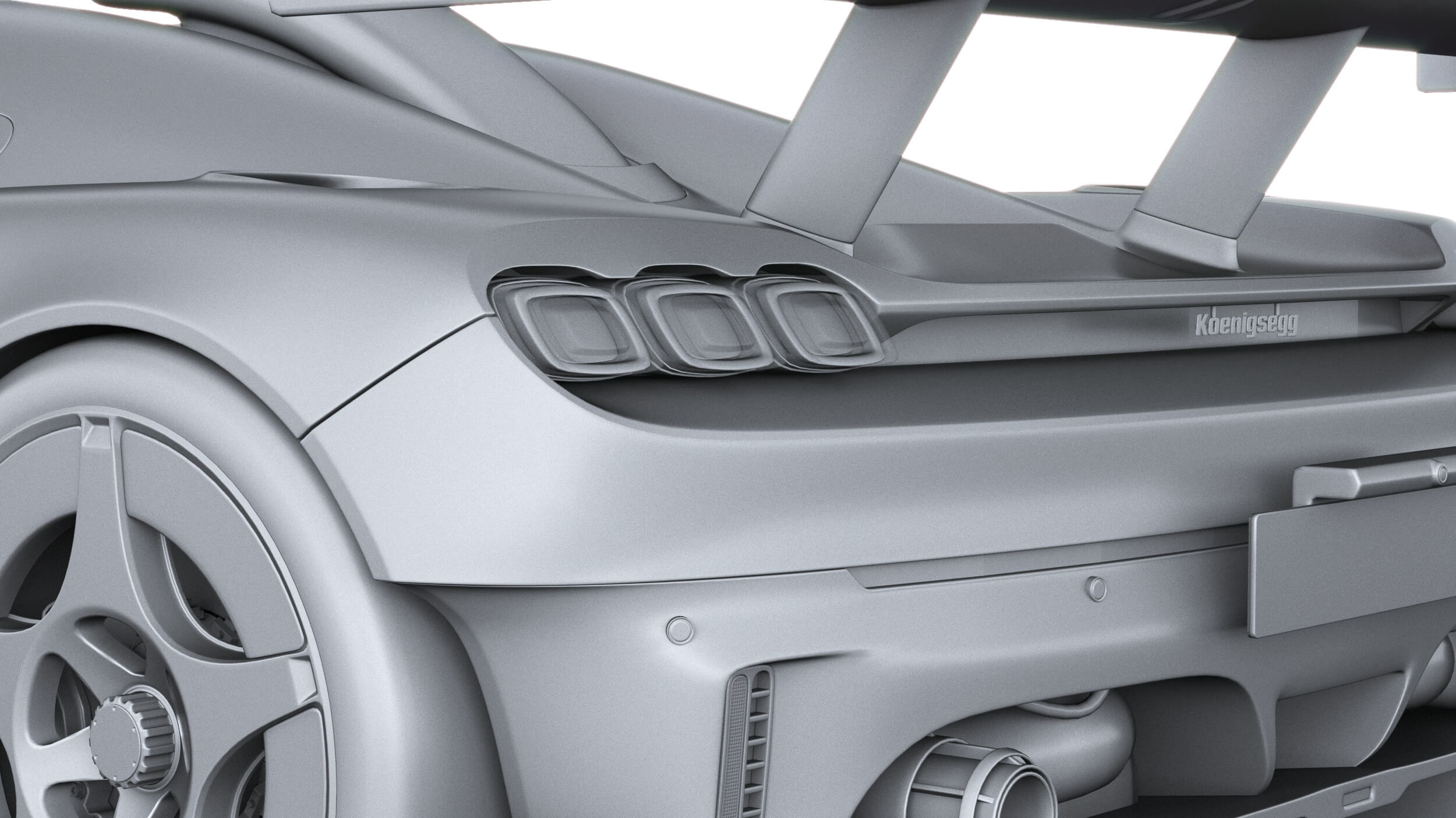 Koenigsegg CCGT1 2027 3D Model