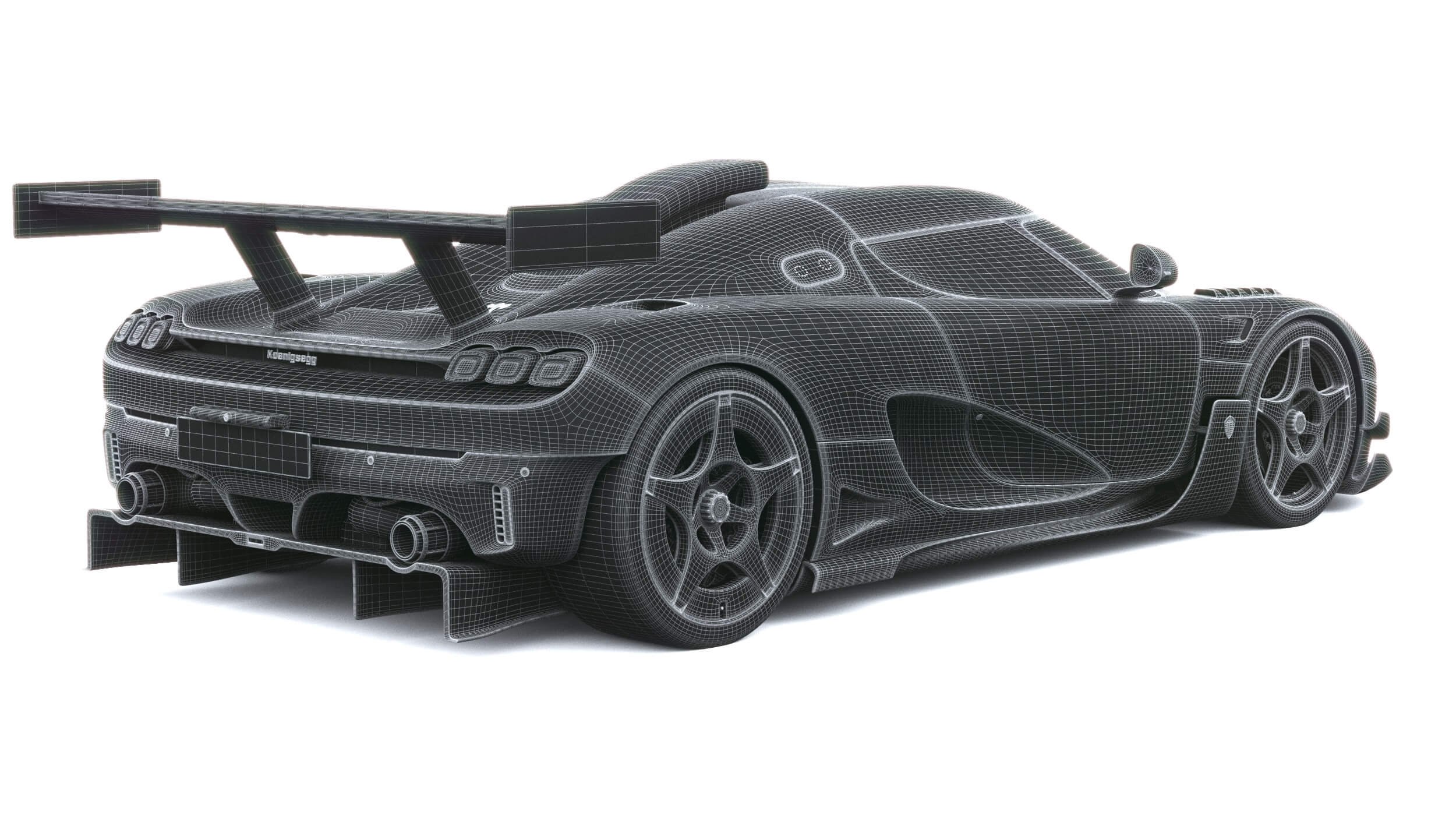 Koenigsegg CCGT1 2027 3D Model