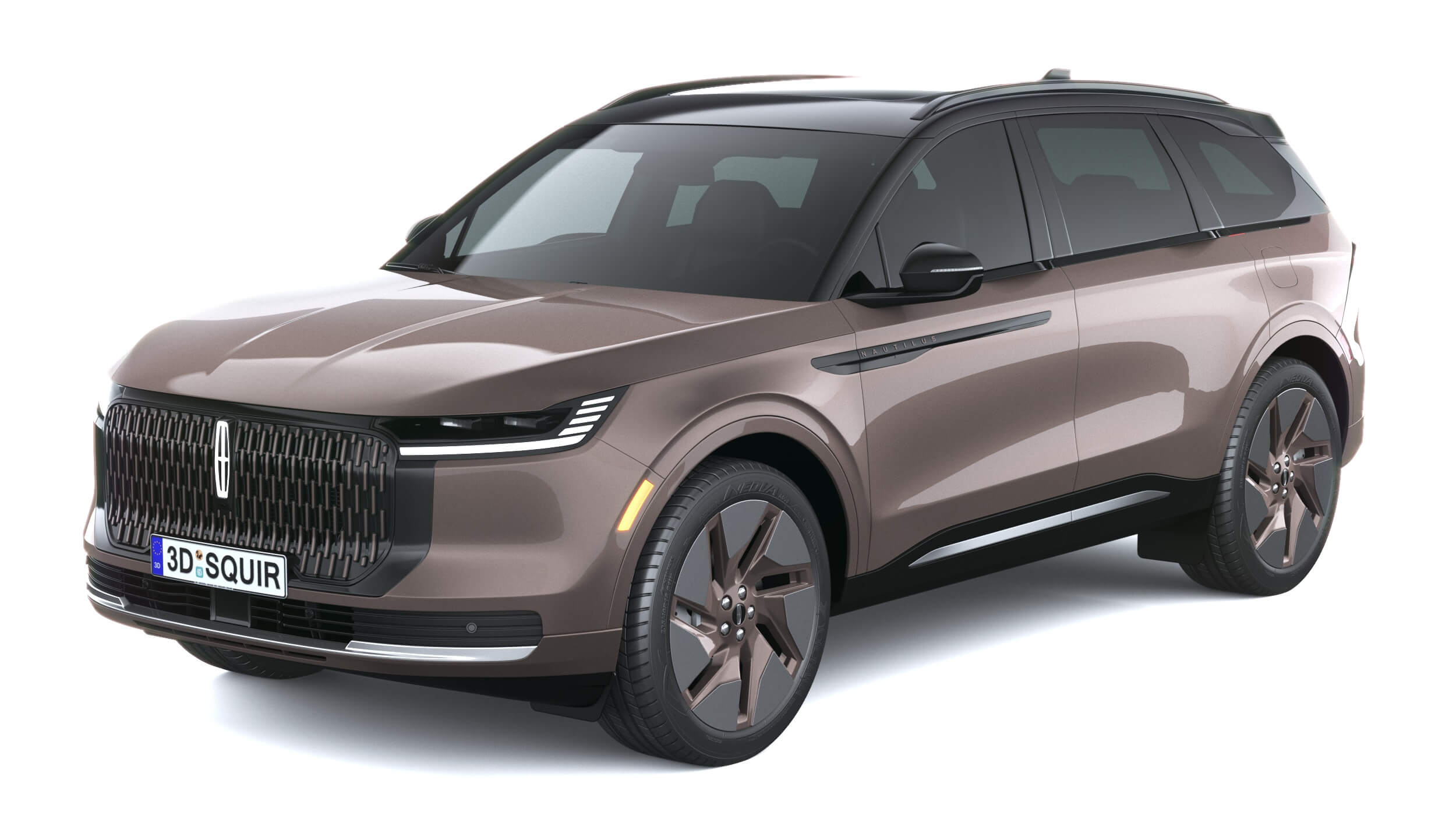 Lincoln Nautilus 2027 3D Model