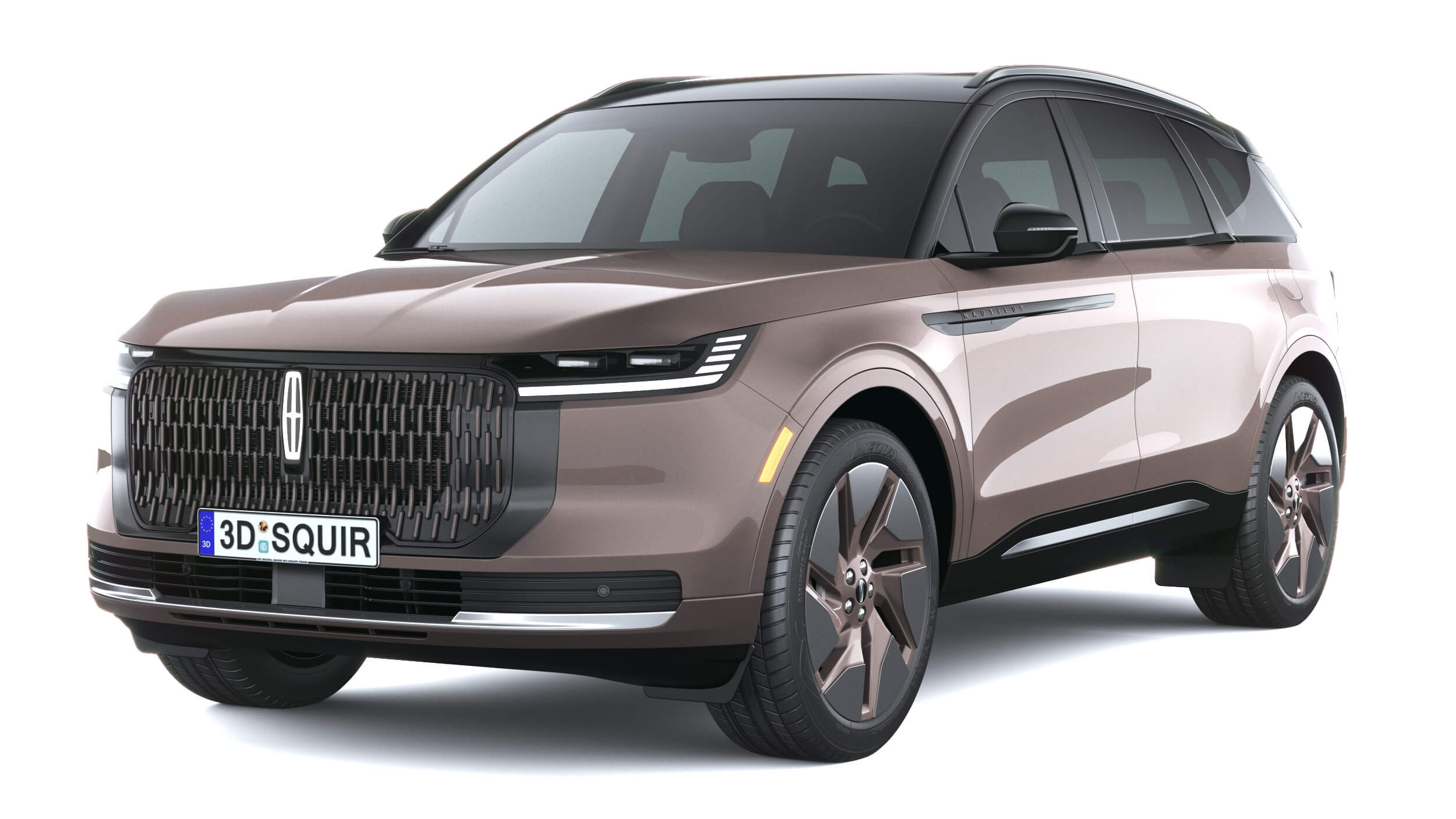 Lincoln Nautilus 2027 3D Model