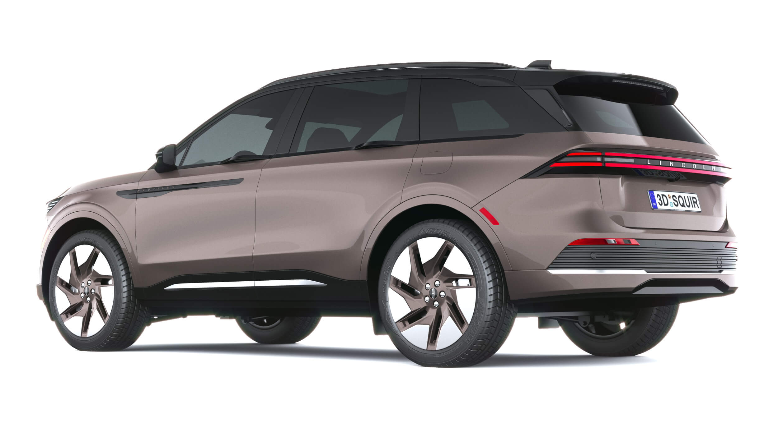 Lincoln Nautilus 2027 3D Model